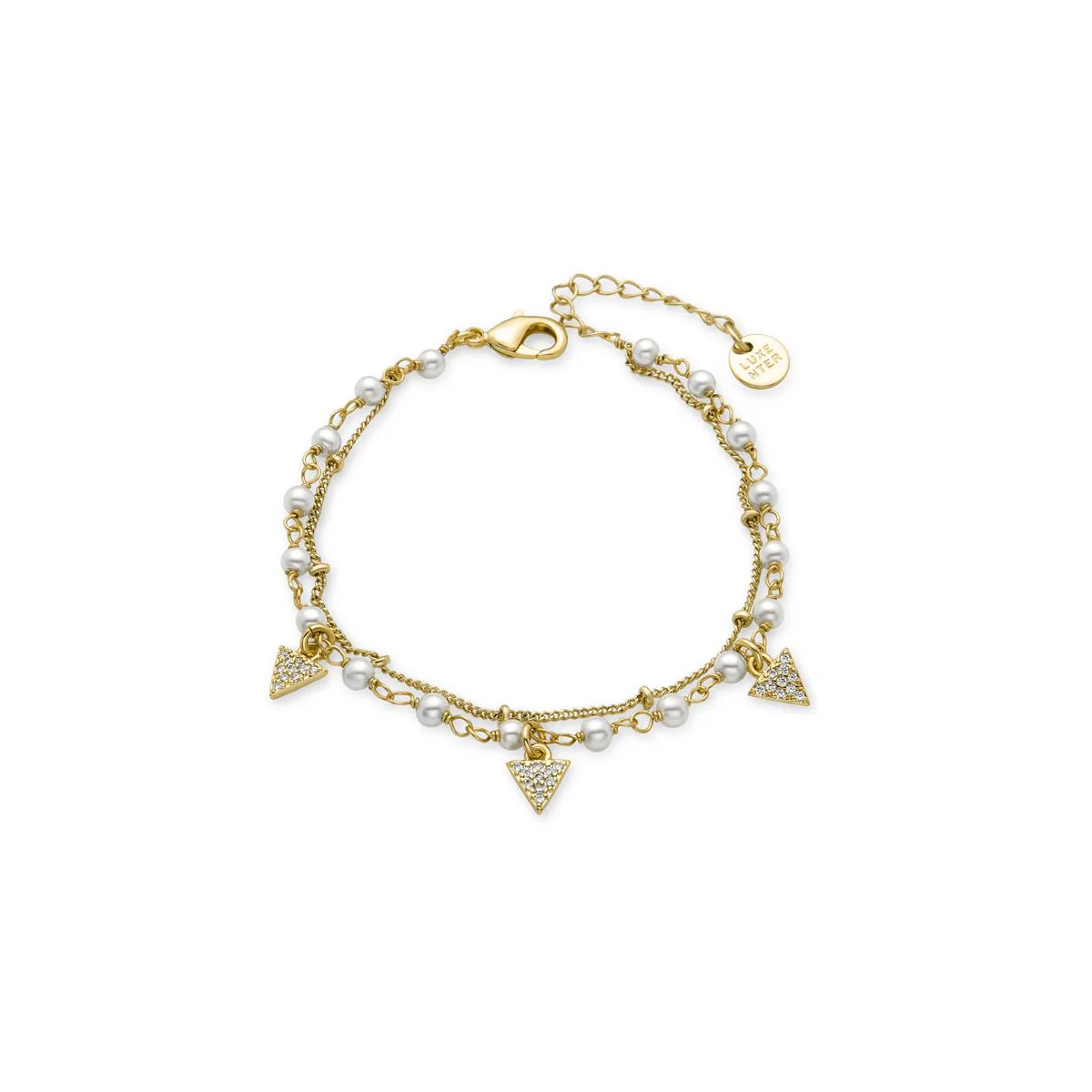 Pulsera Sonle acabado oro 18k - Sonle BLANCO