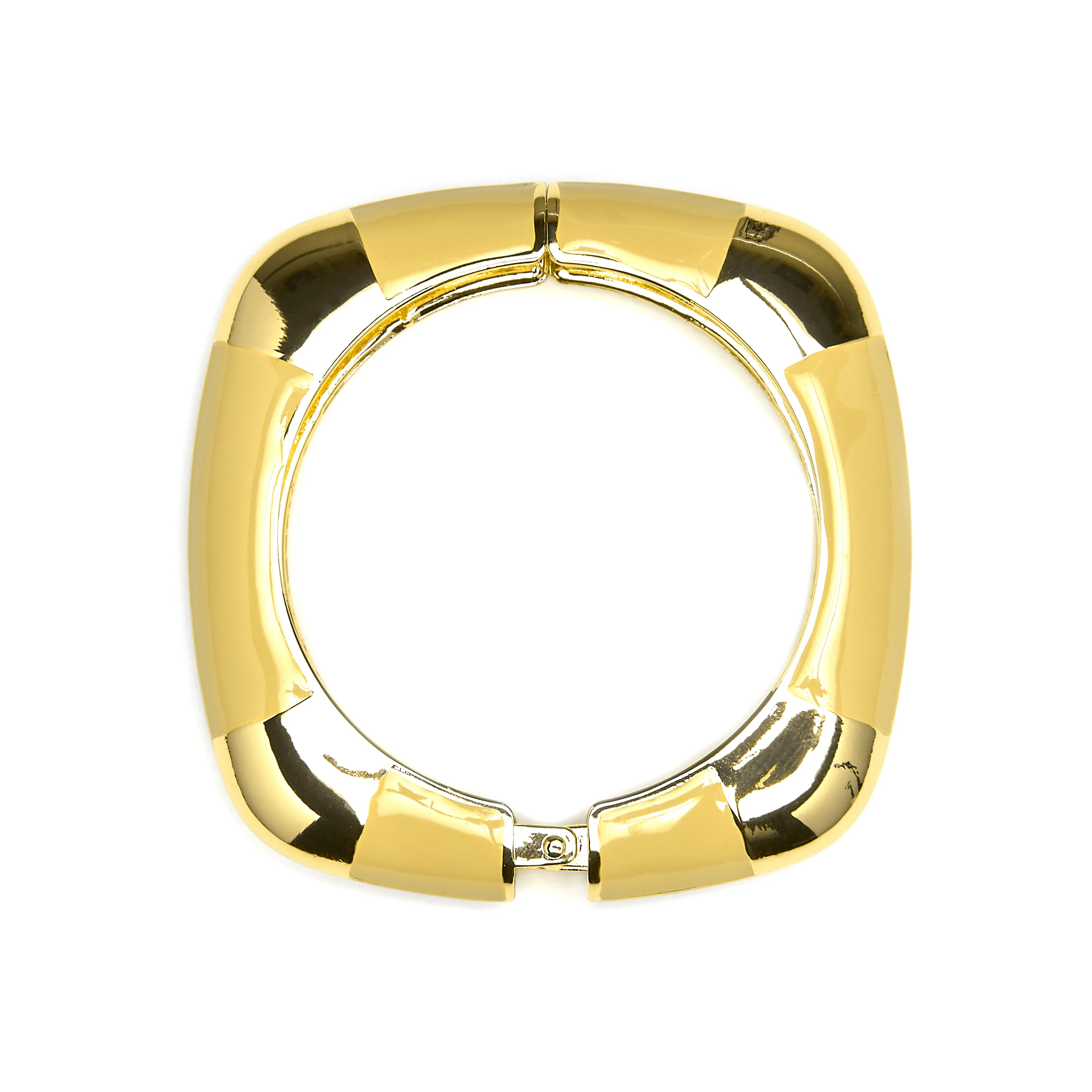 Pulsera acabado oro amarillo de 18k y Lacado Marron - Souda - Image 3
