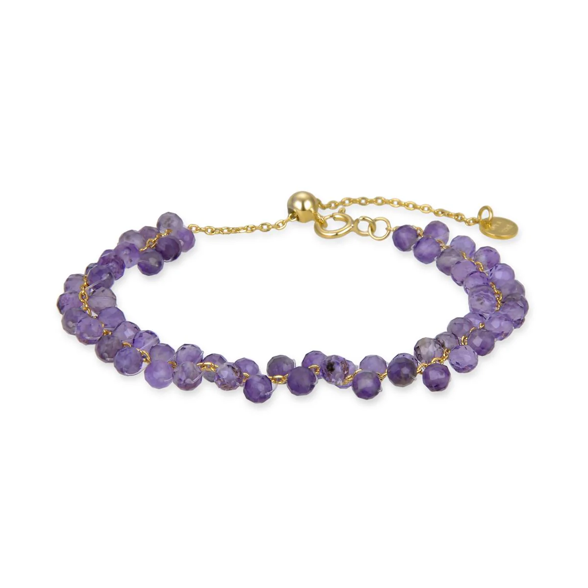 Pulsera Stye Plata De Ley 925 - Stye MORADO