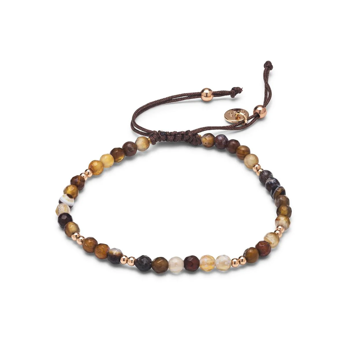 Pulsera Suly acabado en Oro Rosa De 18 Quilates - Suly MARRON