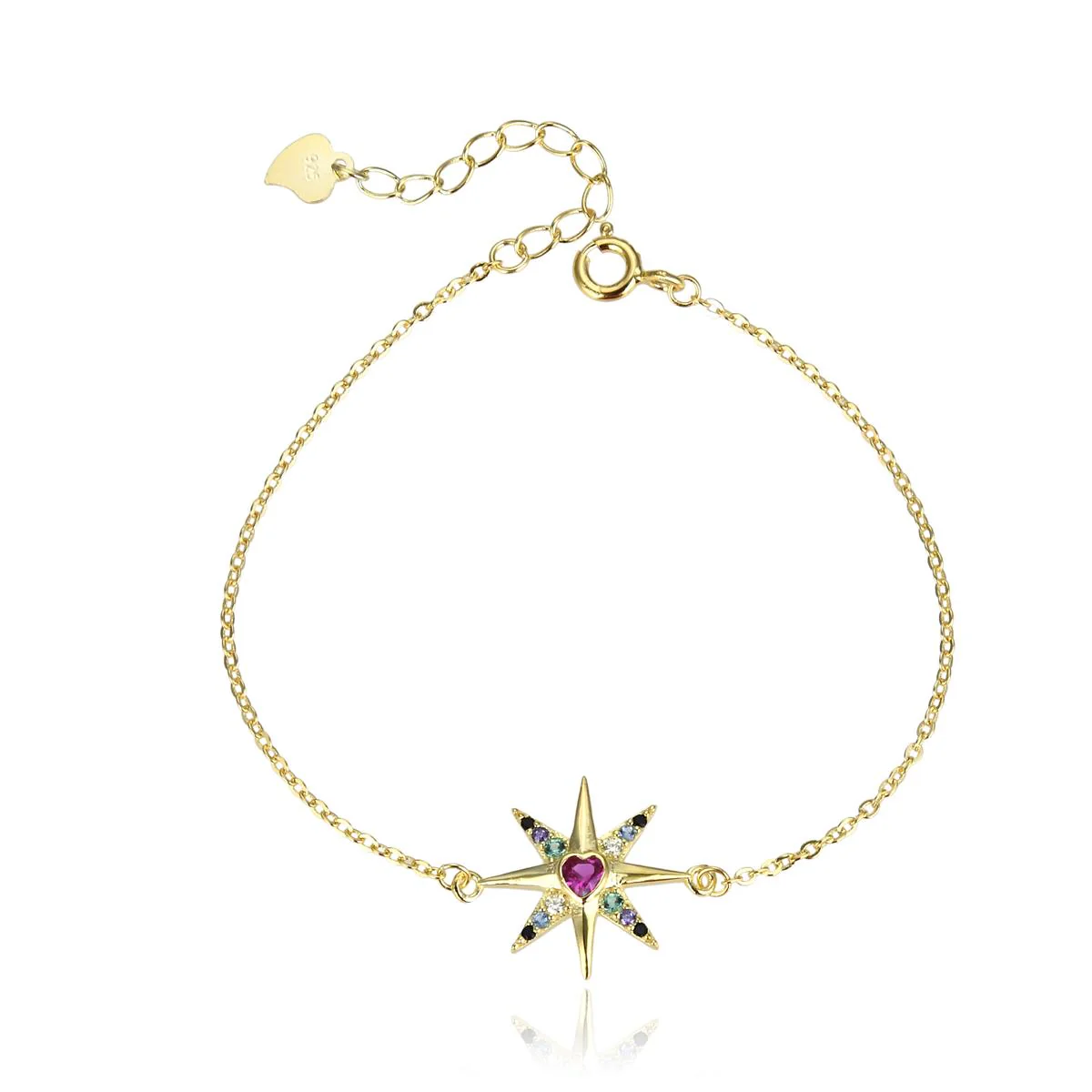 Pulsera Syrys Plata De Ley 925 - Syrys MULTICOLOR - Image 2