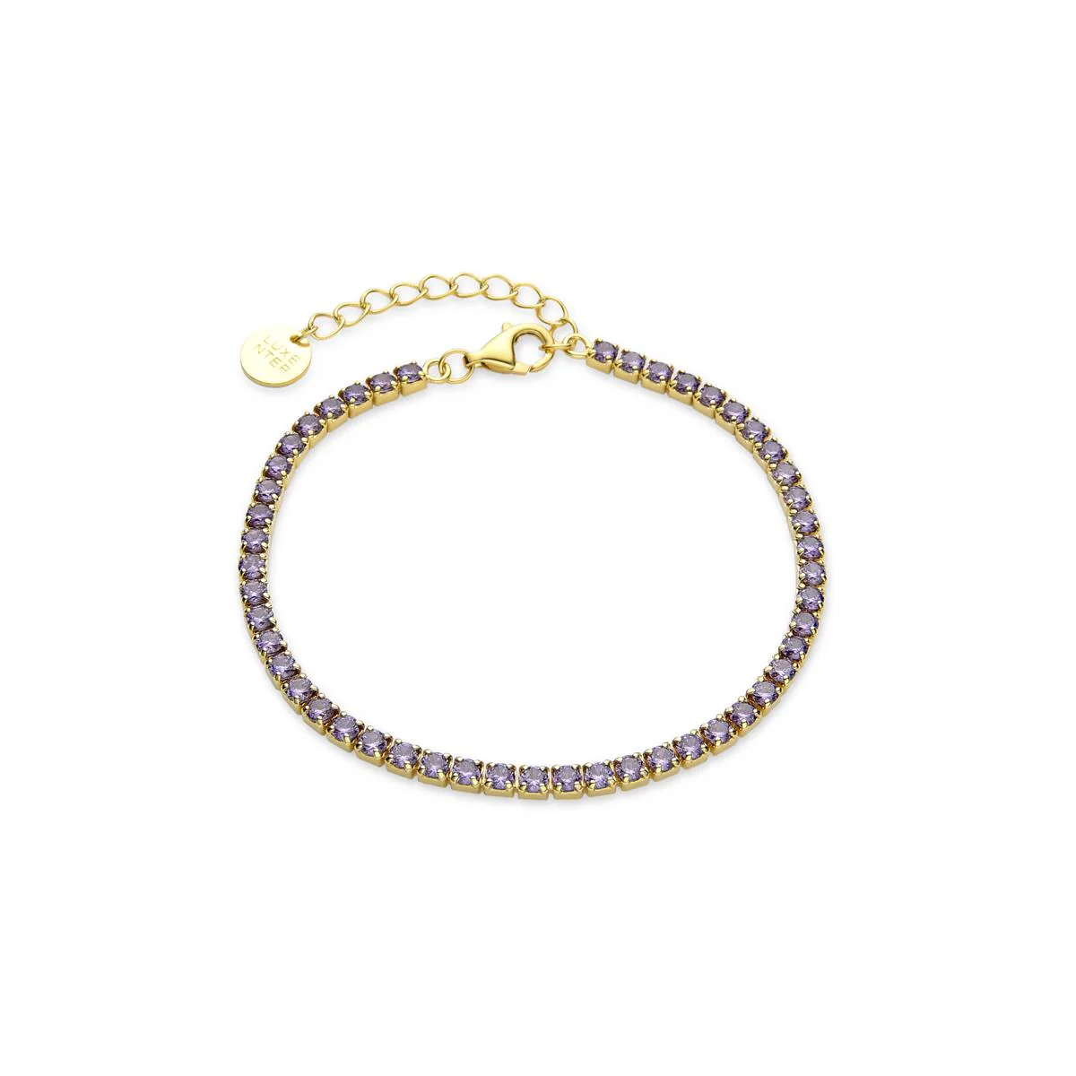 Pulsera Tahu Plata de Ley 925 - Tahu MORADO