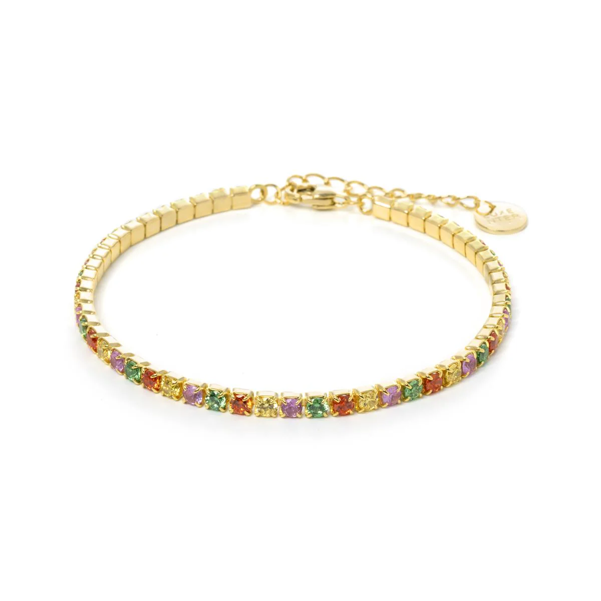 Pulsera Tahu Plata De Ley 925 - Tahu MULTICOLOR