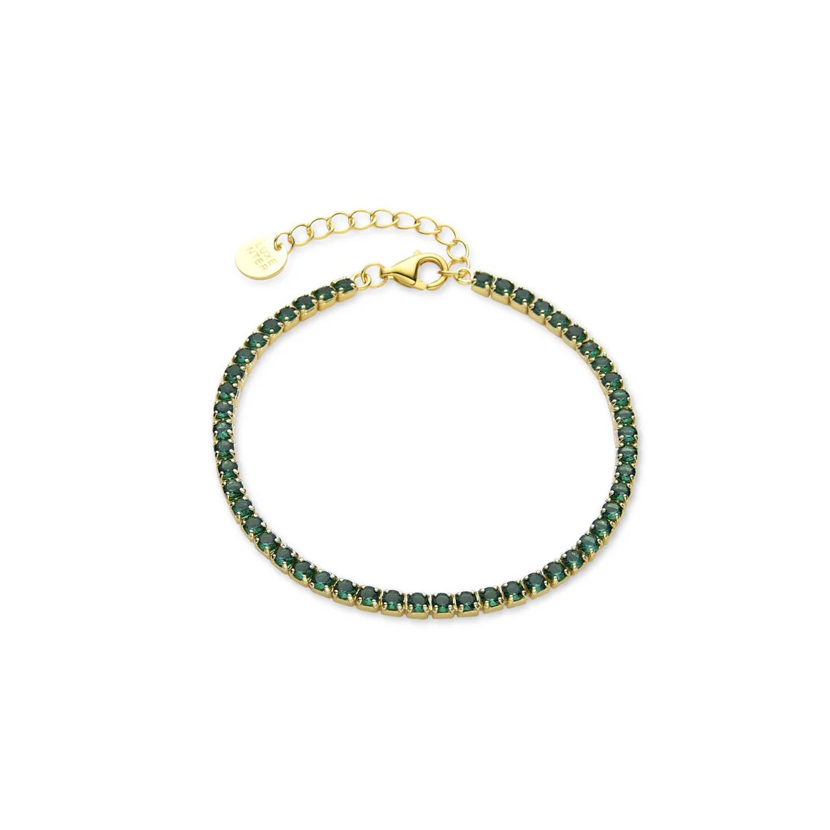 Pulsera Tahu Plata de Ley 925 - Tahu VERDE