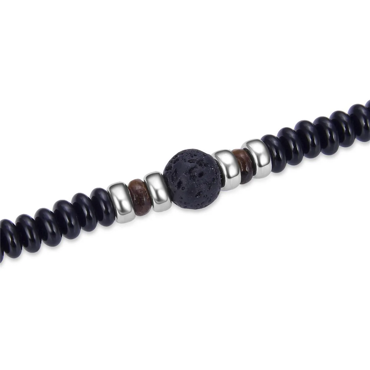 Pulsera Takith acabado en Rodio - Takith MARRON - Image 3