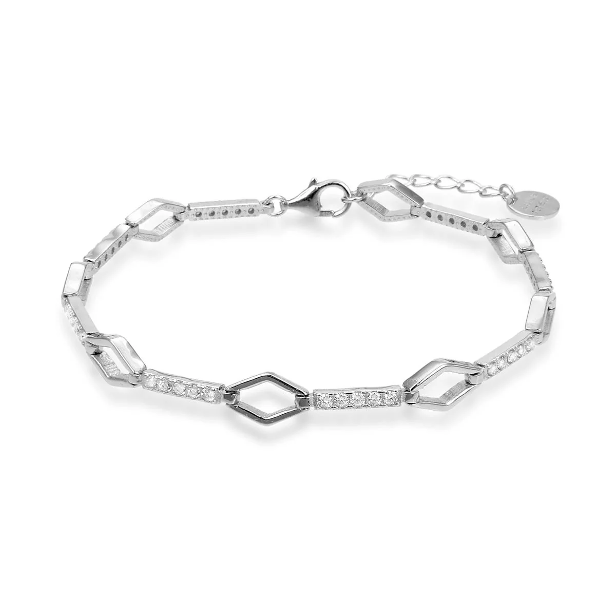 Pulsera Tanare Plata De Ley 925 - Tanare BLANCO