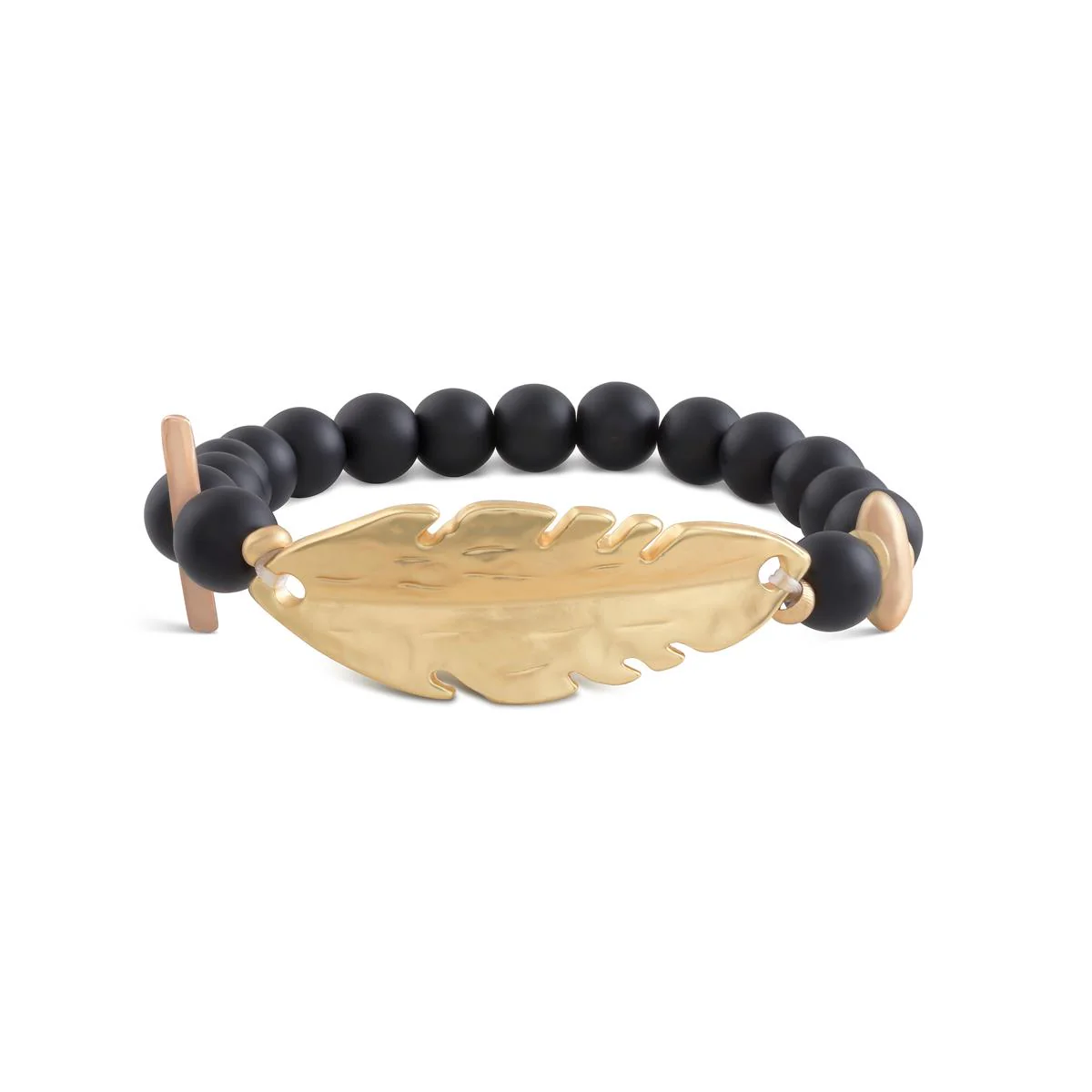Pulsera Tbikia acabado en Oro Amarillo de 18 Kts - Tbikia NEGRO