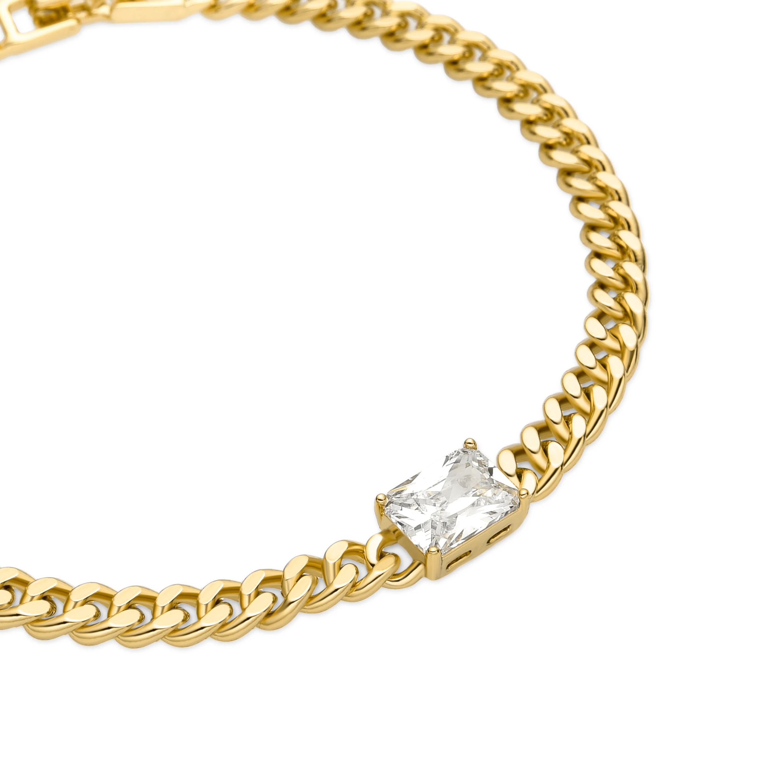 Pulsera con Circonita Brillante acabado oro 18k - Teyvat - Image 3