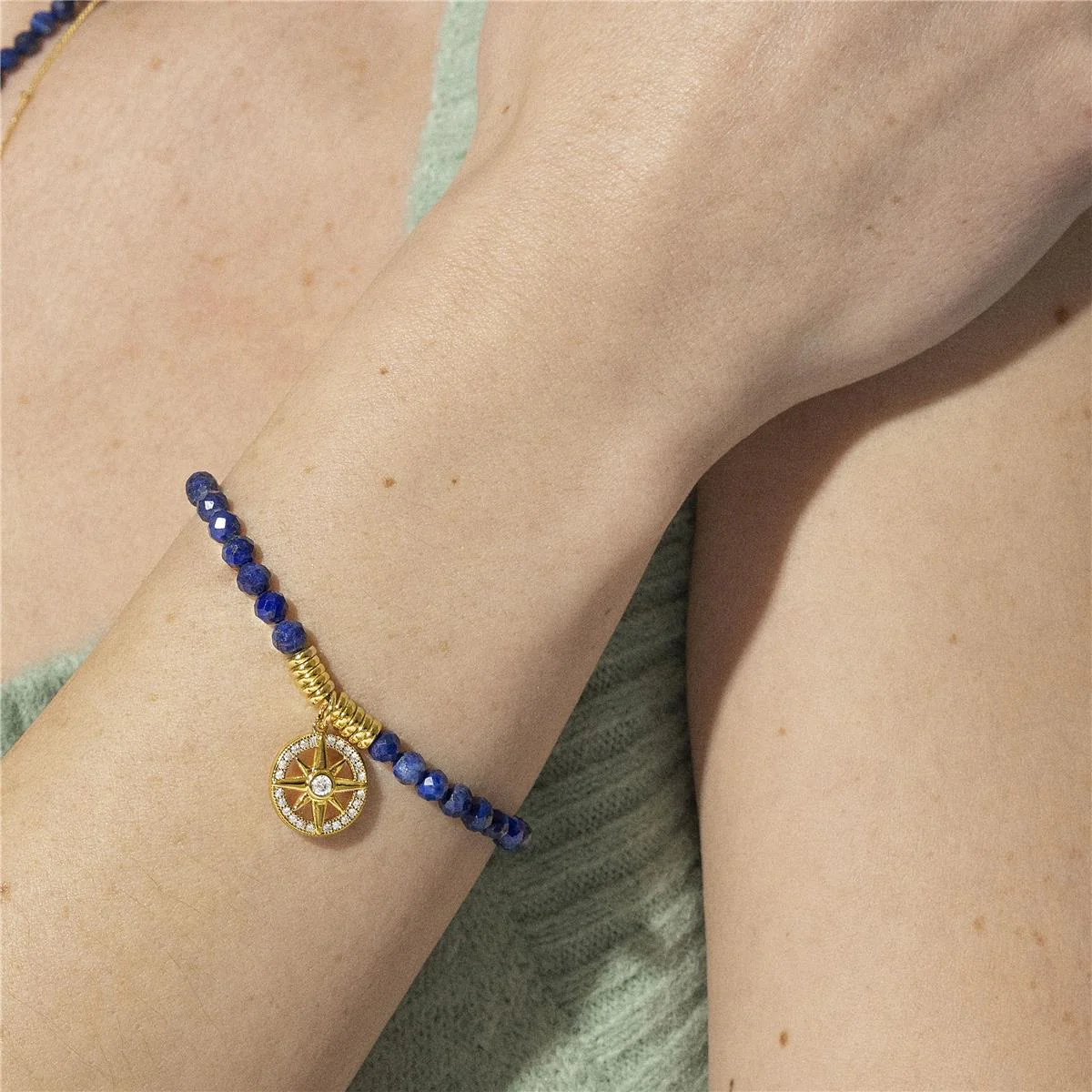 Pulsera Thulu Plata De Ley 925 - Thulu AZUL - Image 3