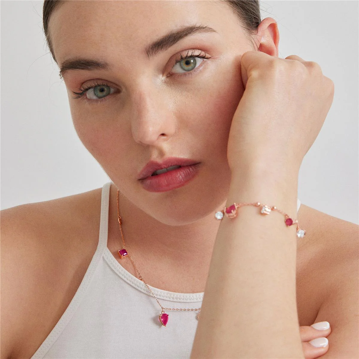 Pulsera Tyfara Plata De Ley 925 - Tyfara ROSA - Image 2