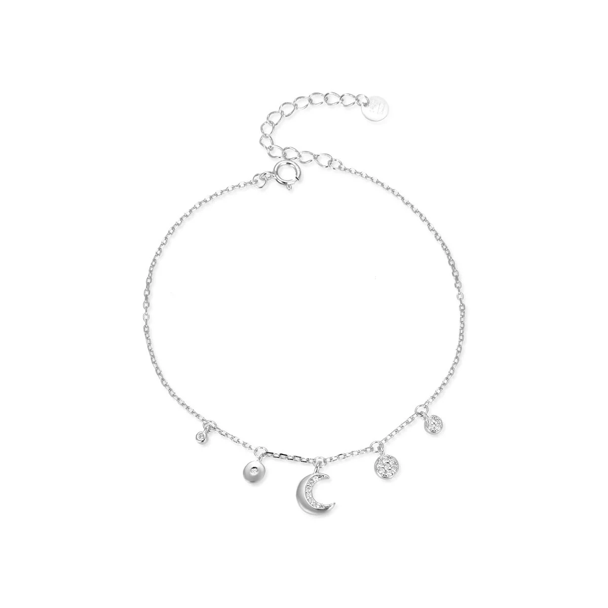 Pulsera Ugas Plata De Ley 925 - Ugas BLANCO - Image 2