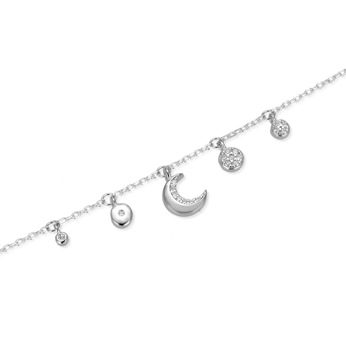 Pulsera Ugas Plata De Ley 925 - Ugas BLANCO - Image 3