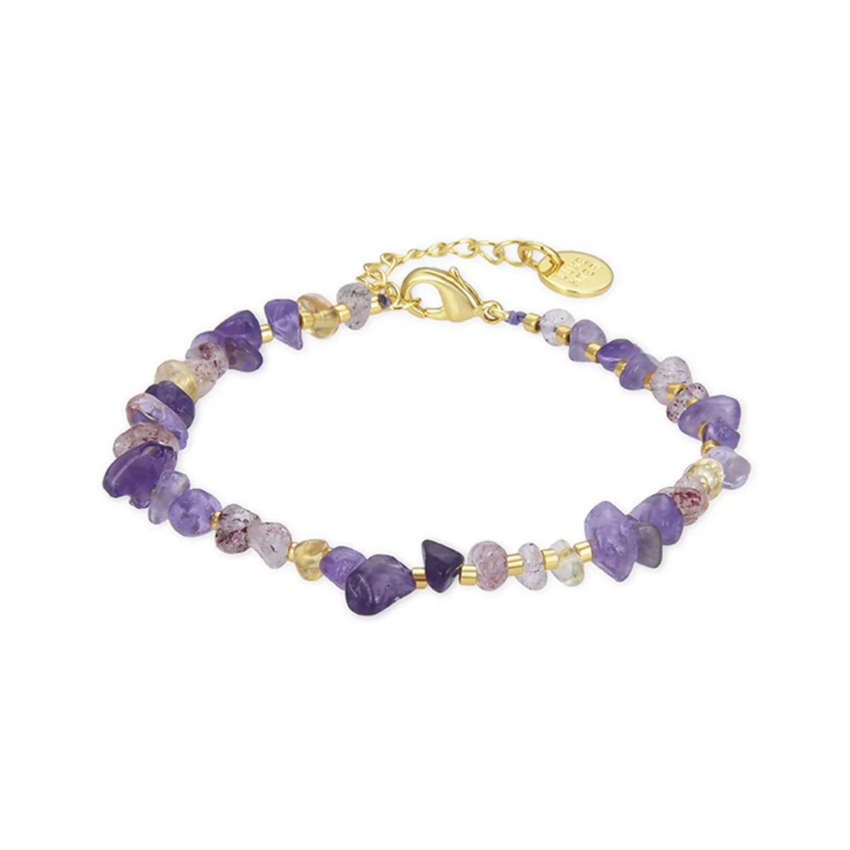 Pulsera Ulanvi acabado en Oro amarillo de 18 Kts. - Ulanvi MULTICOLOR