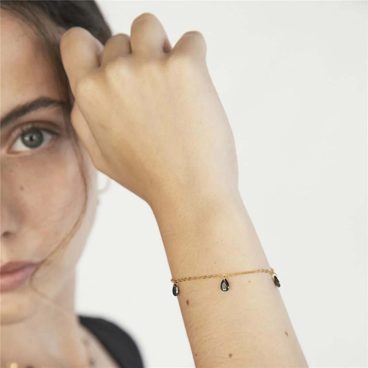 Pulsera Ulkon Plata De Ley 925 - Ulkon NEGRO - Image 4