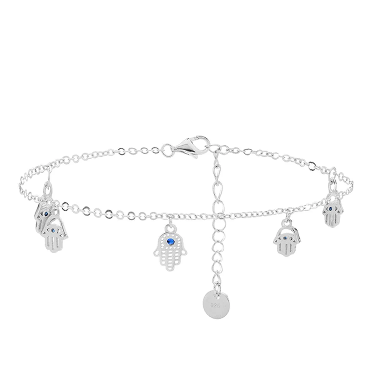 Pulsera Utoe Plata De Ley 925 - Utoe BLANCO