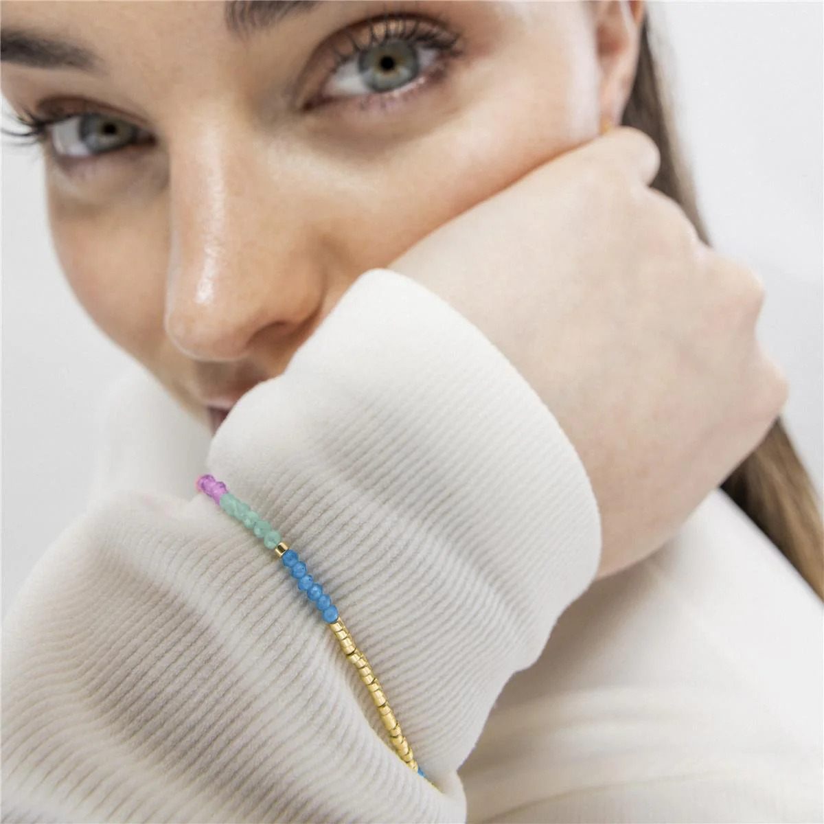 Pulsera Vados Plata de Ley 925 - Vados MULTICOLOR - Image 3