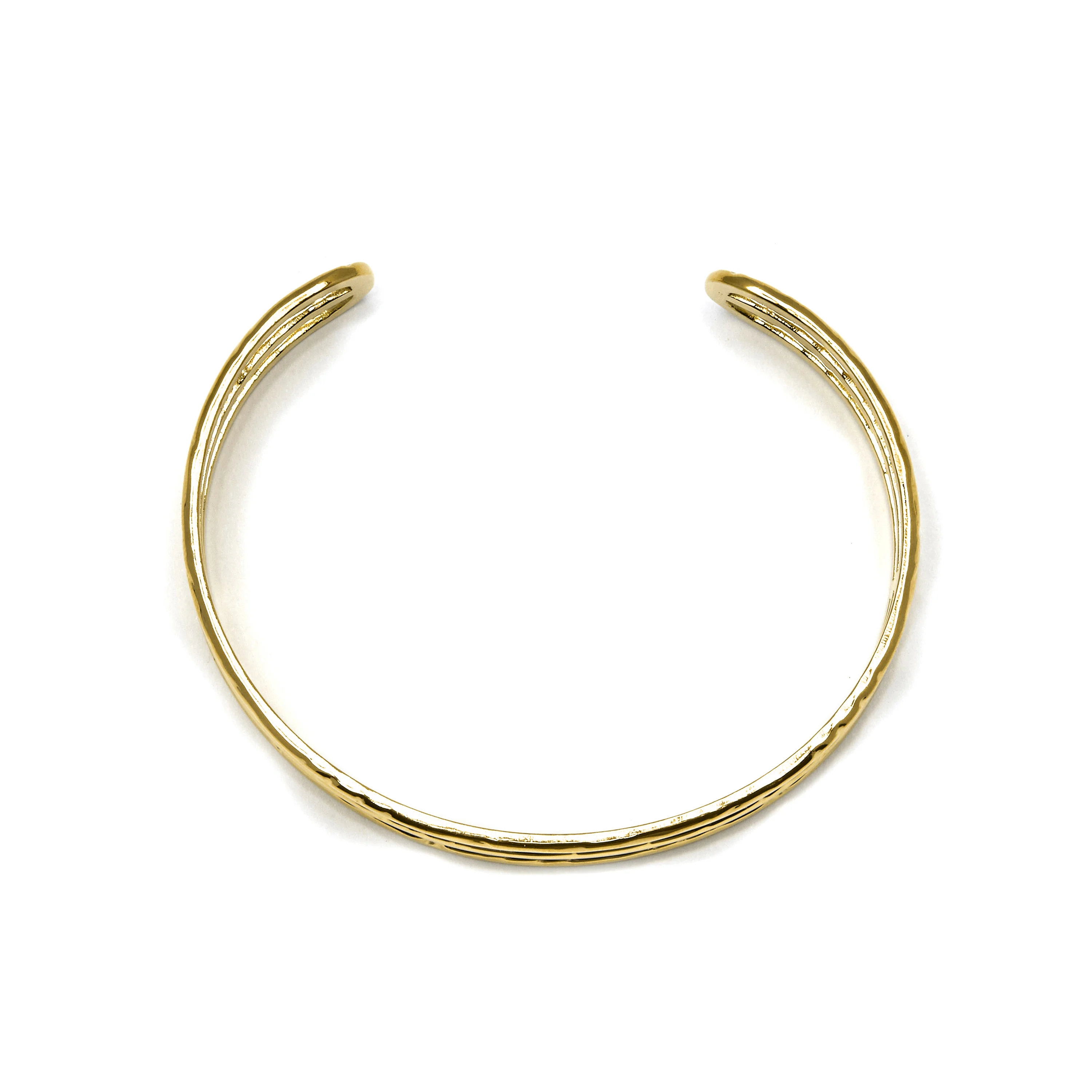 Pulsera acabada en oro amarillo 18K - Waeu - Image 3