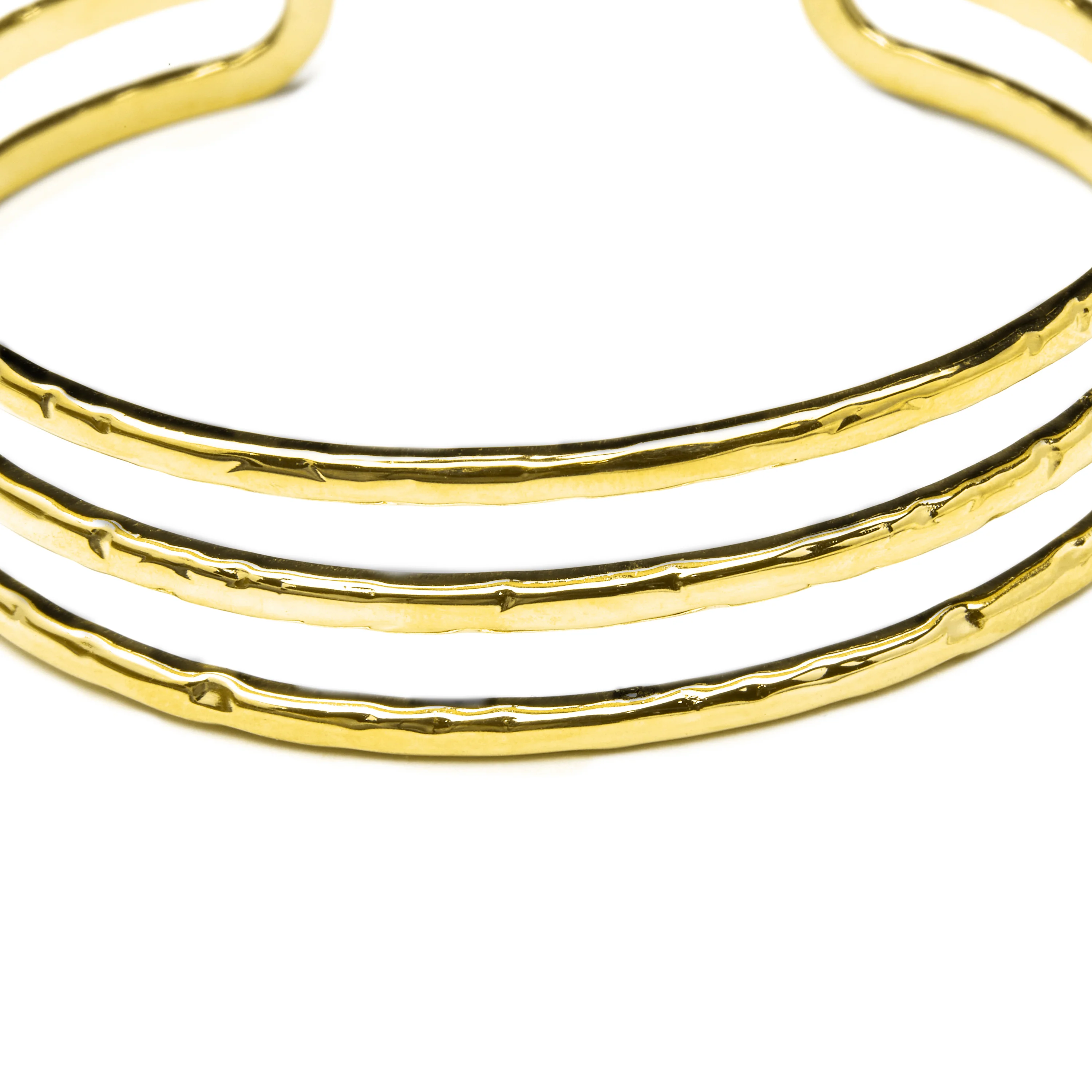 Pulsera acabada en oro amarillo 18K - Waeu - Image 5
