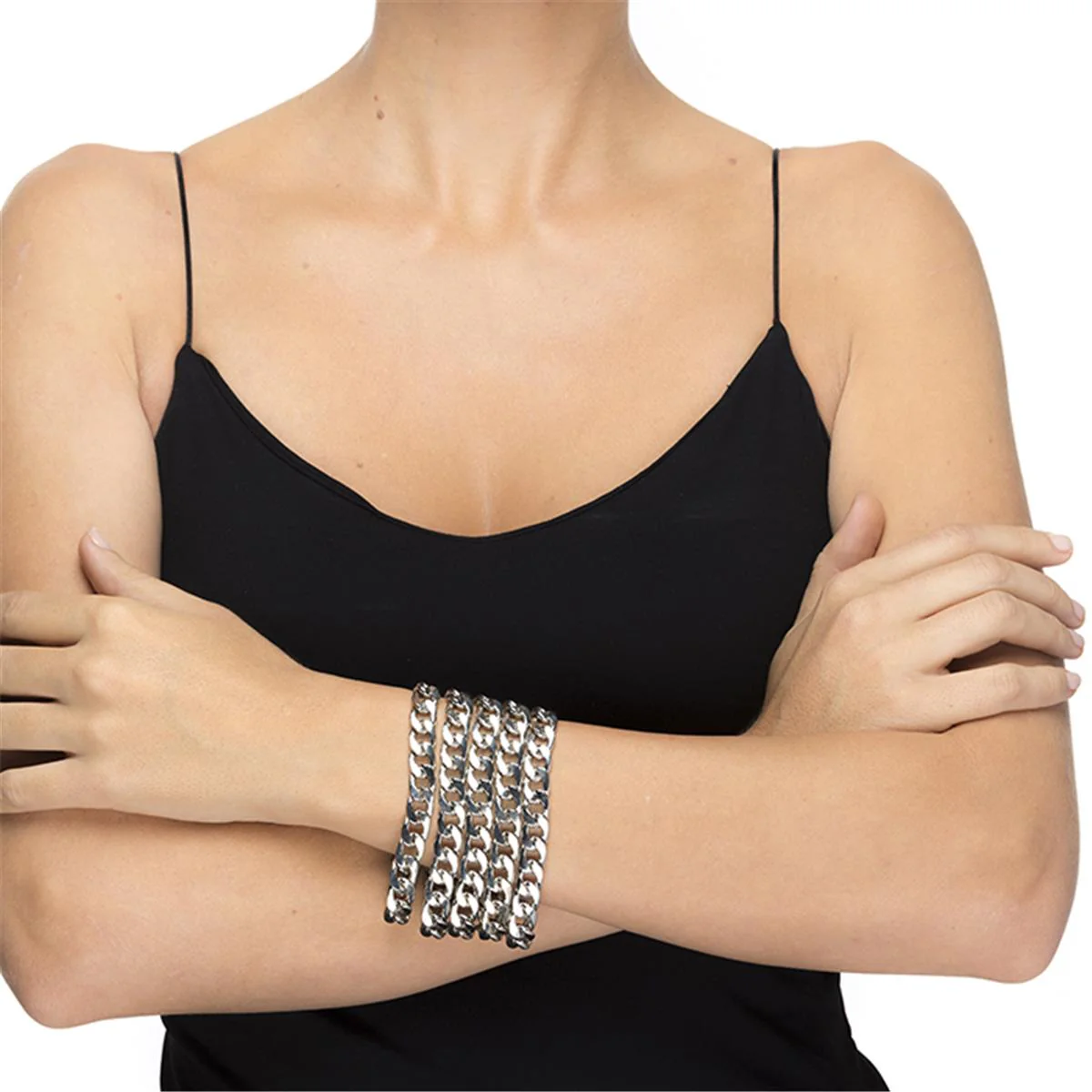 Pulsera Werdfled acabado en Rodio - Werdfled GRIS - Image 2