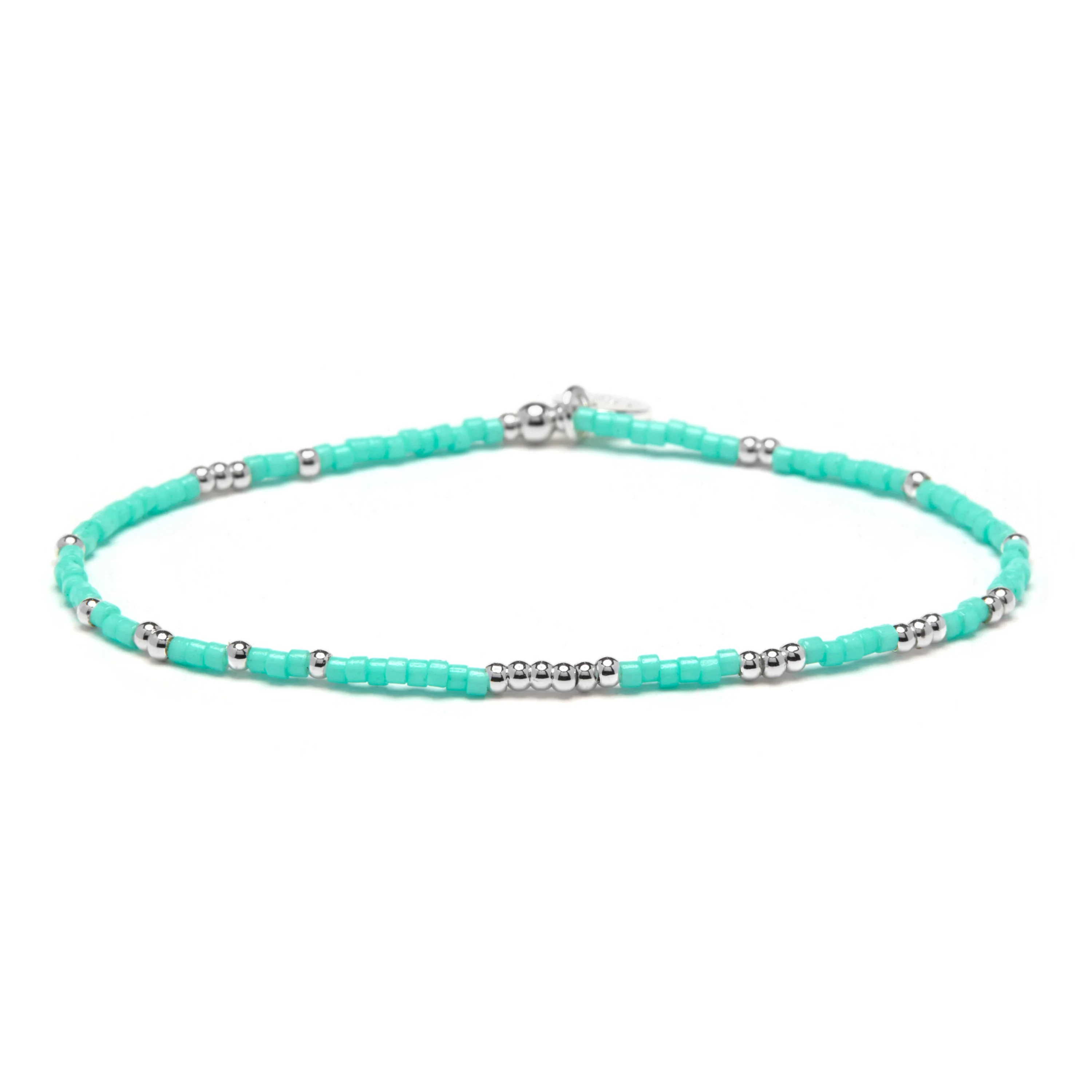 Pulsera de Cristal Azul acabado en Plata de Ley 925 - Xanvi