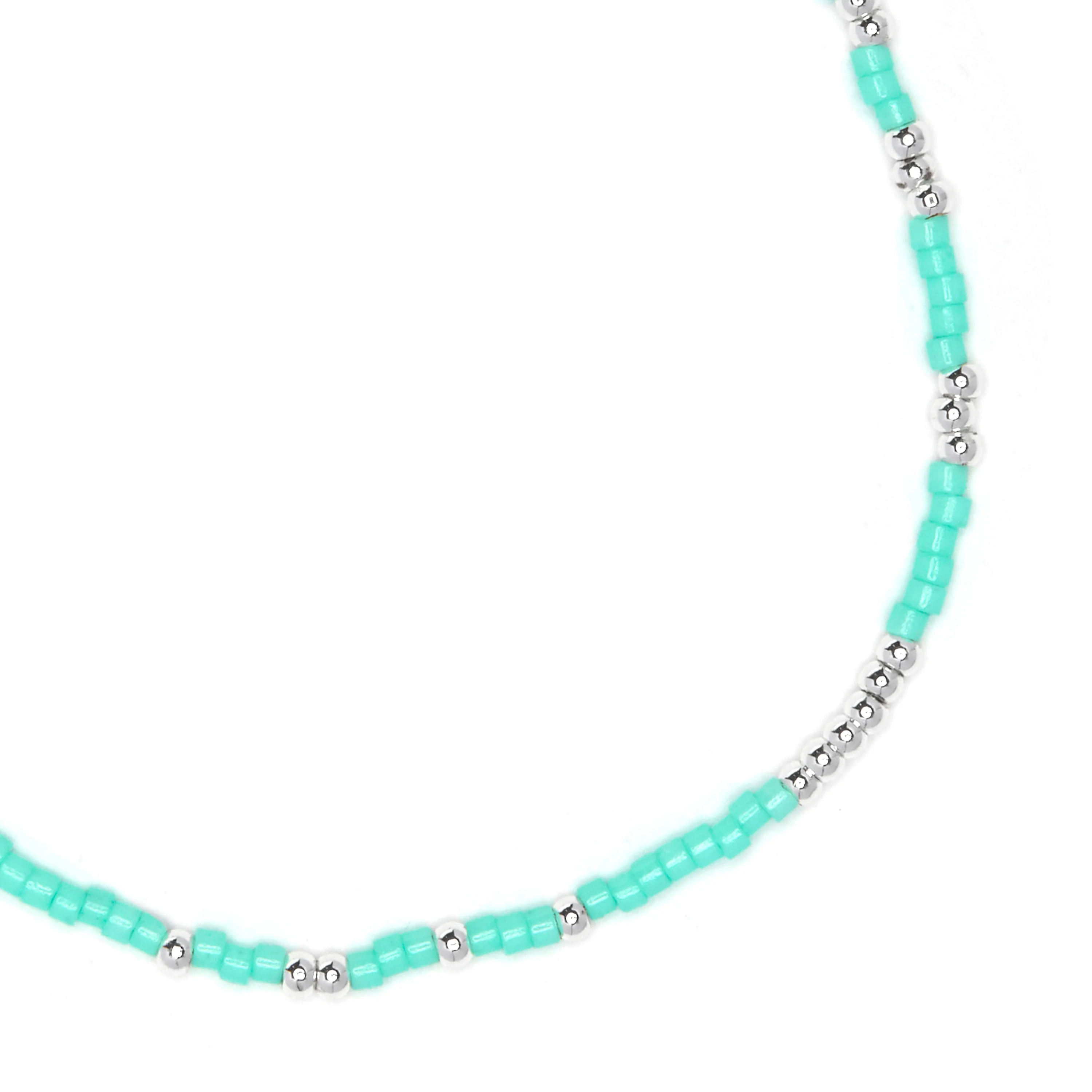 Pulsera de Cristal Azul acabado en Plata de Ley 925 - Xanvi - Image 5