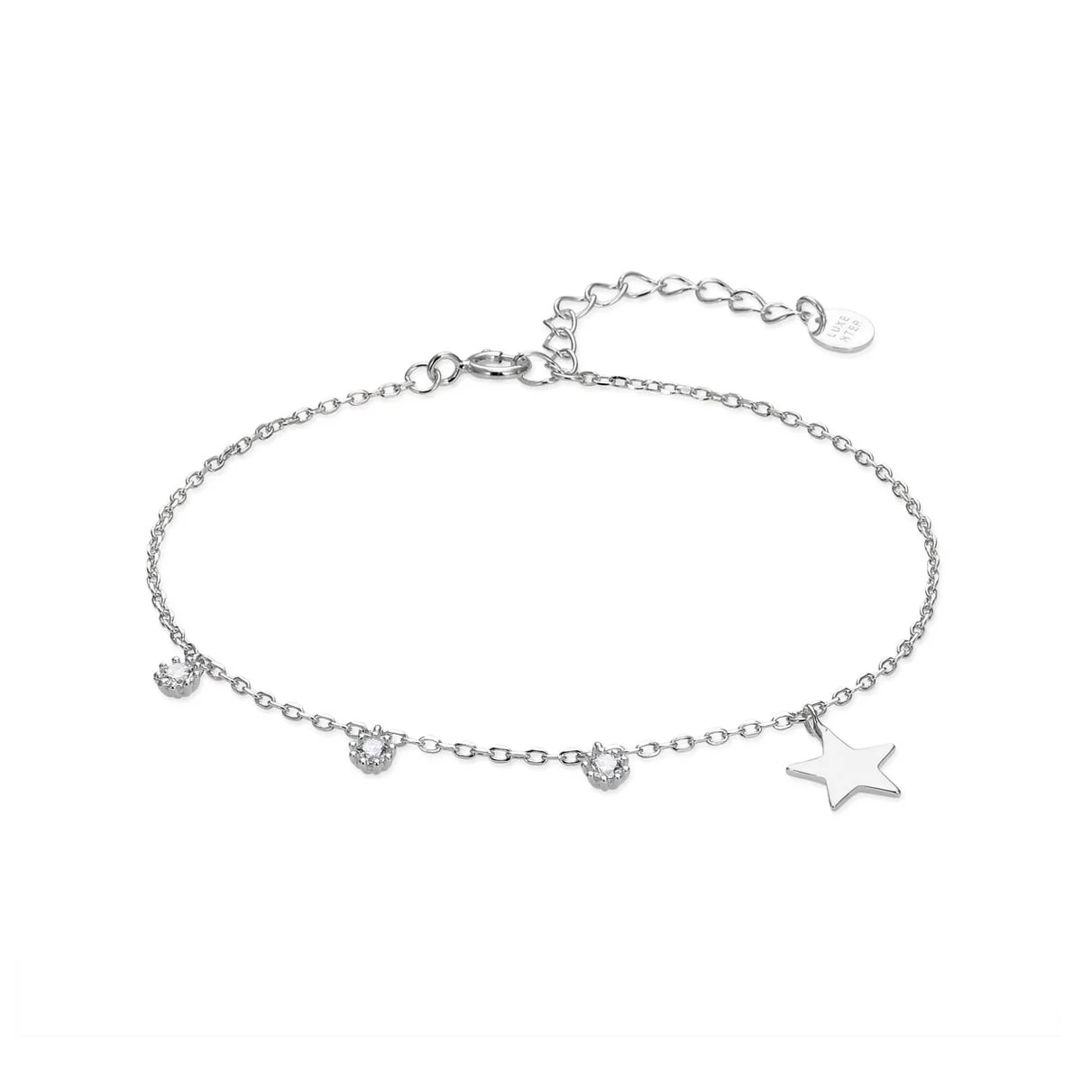 Pulsera Yedur Plata De Ley 925 - Yedur BLANCO