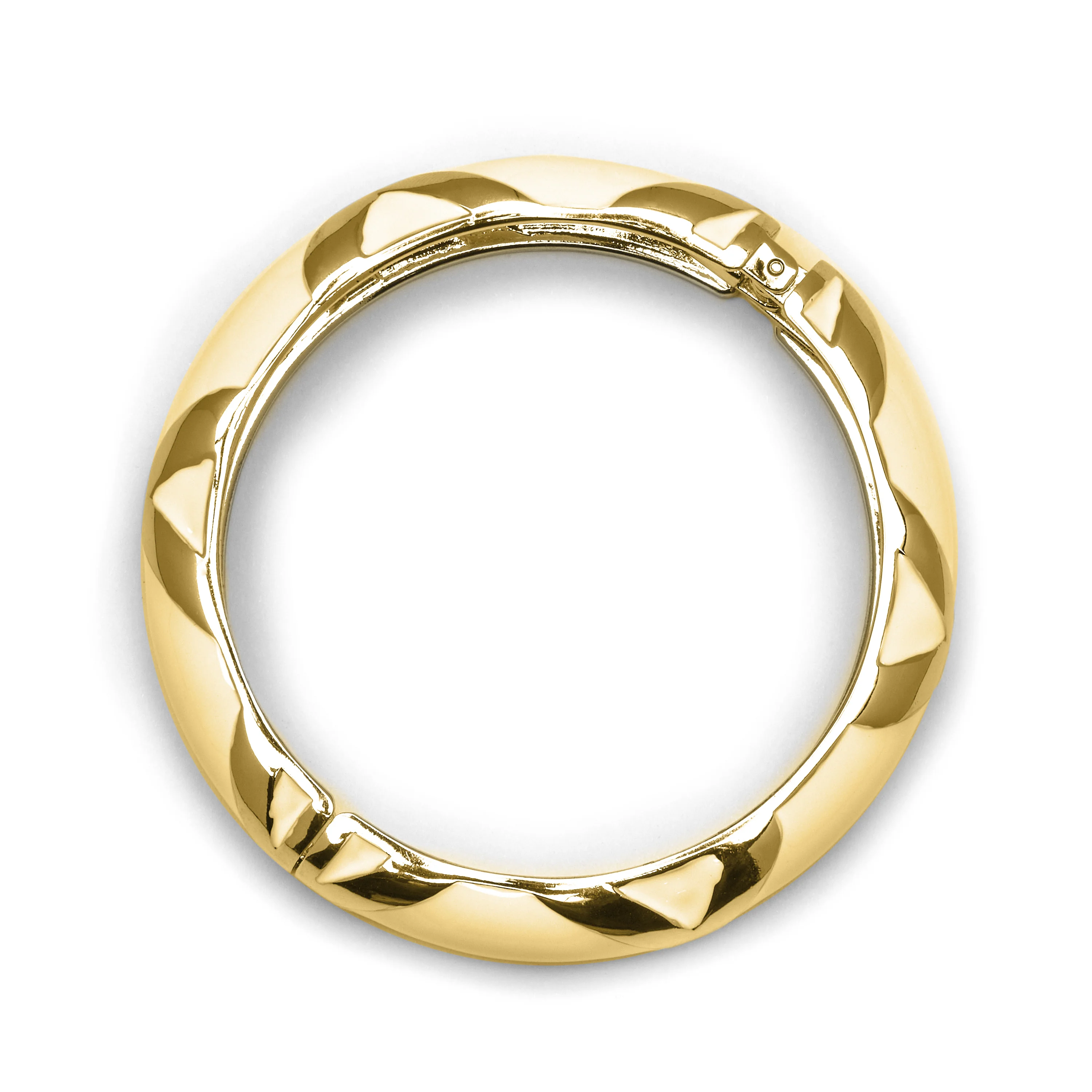 Pulsera acabada en oro amarillo de 18k - Yilub - Image 3