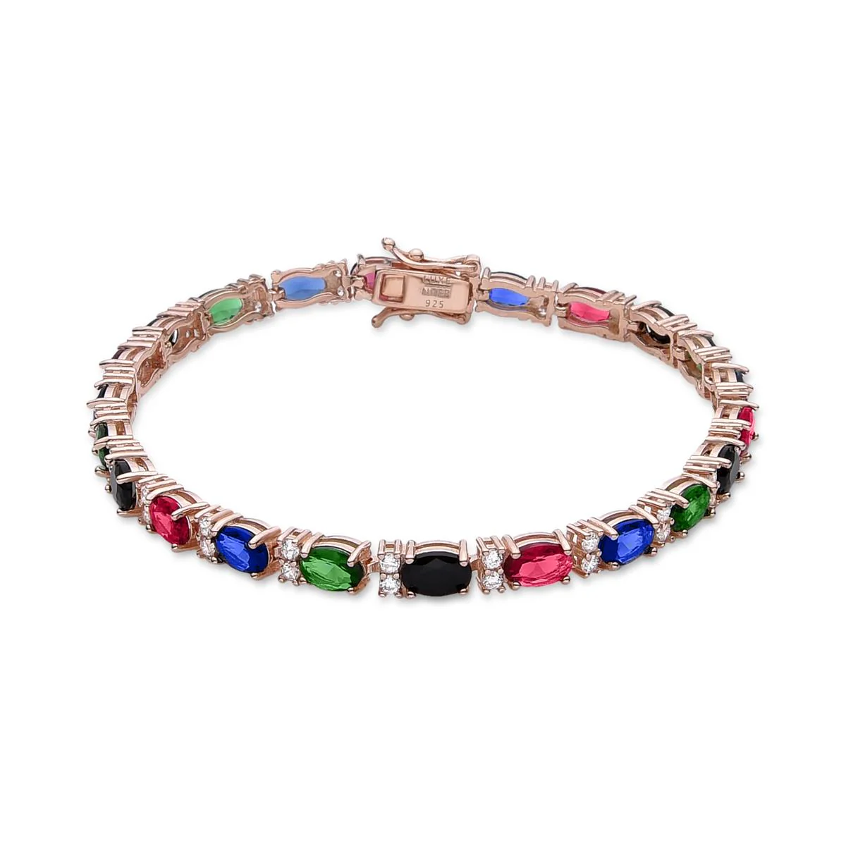Pulsera Yulo Plata de Ley 925 - Yulo MULTICOLOR