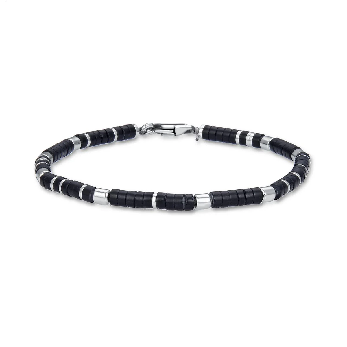 Pulsera Zadir acabado en Rodio - Zadir NEGRO