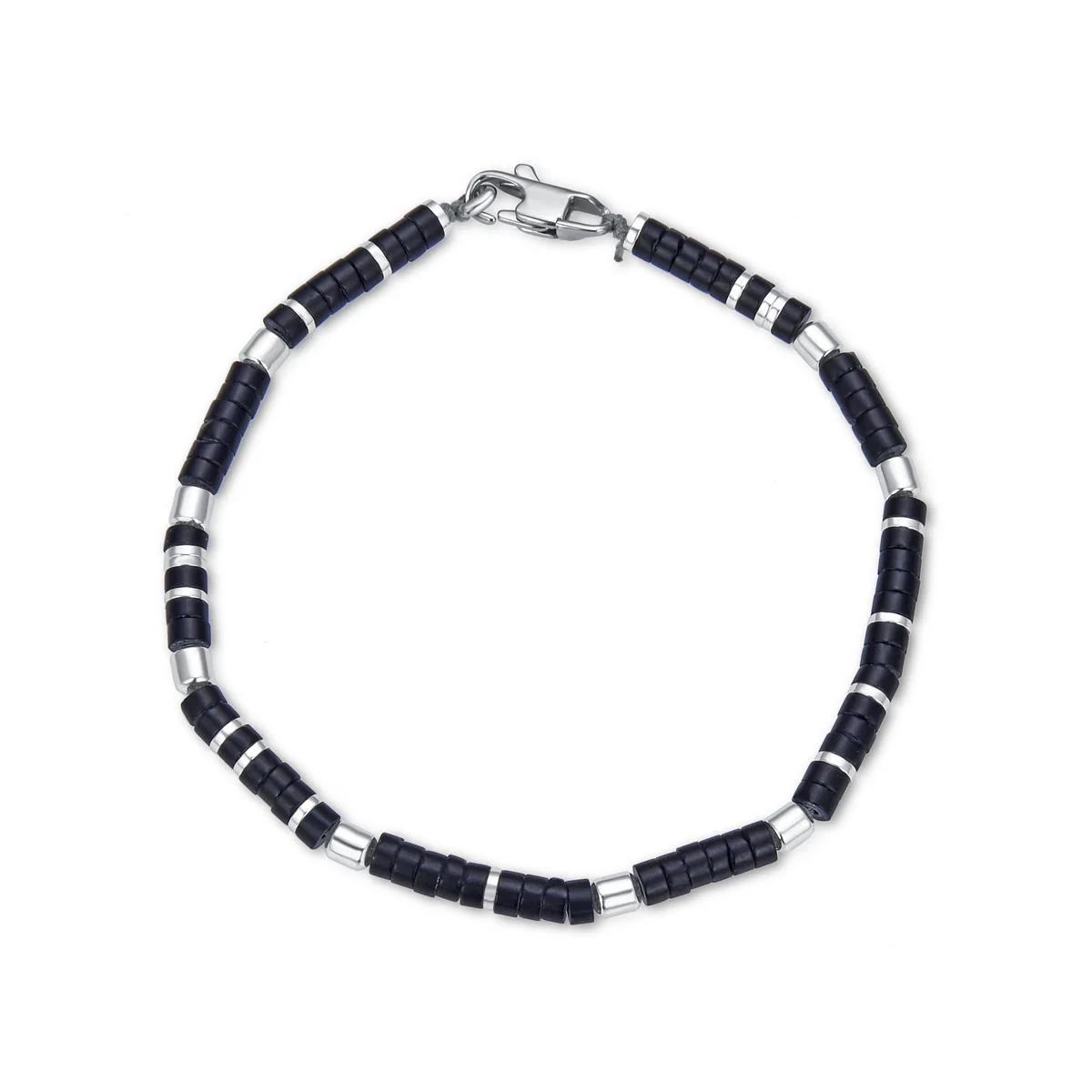 Pulsera Zadir acabado en Rodio - Zadir NEGRO - Image 2