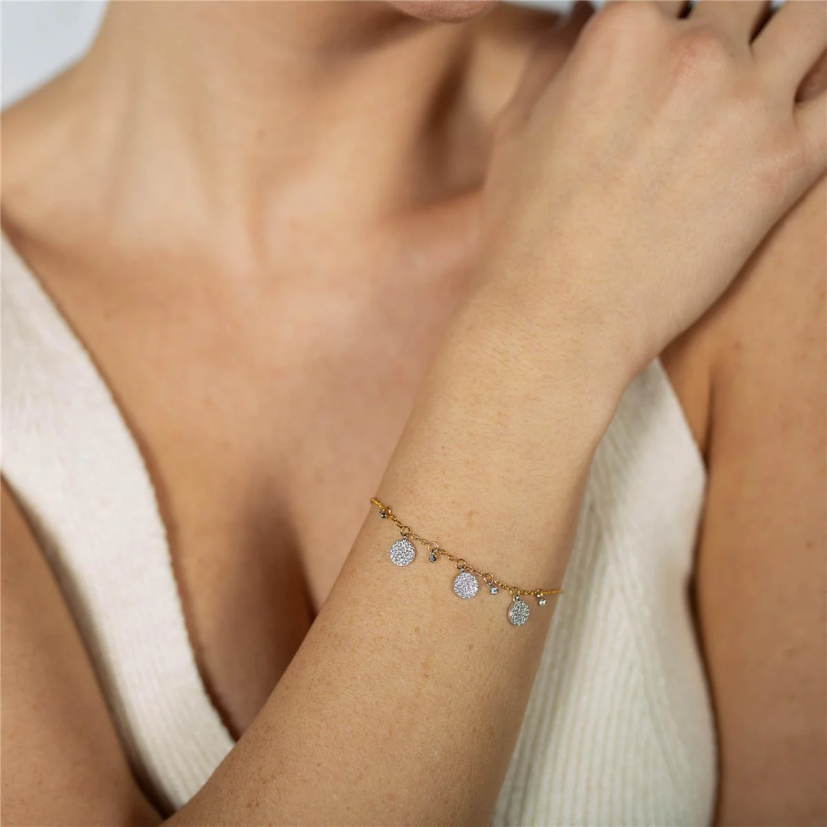 Pulsera Zemi Plata De Ley 925 - Zemi BLANCO - Image 4
