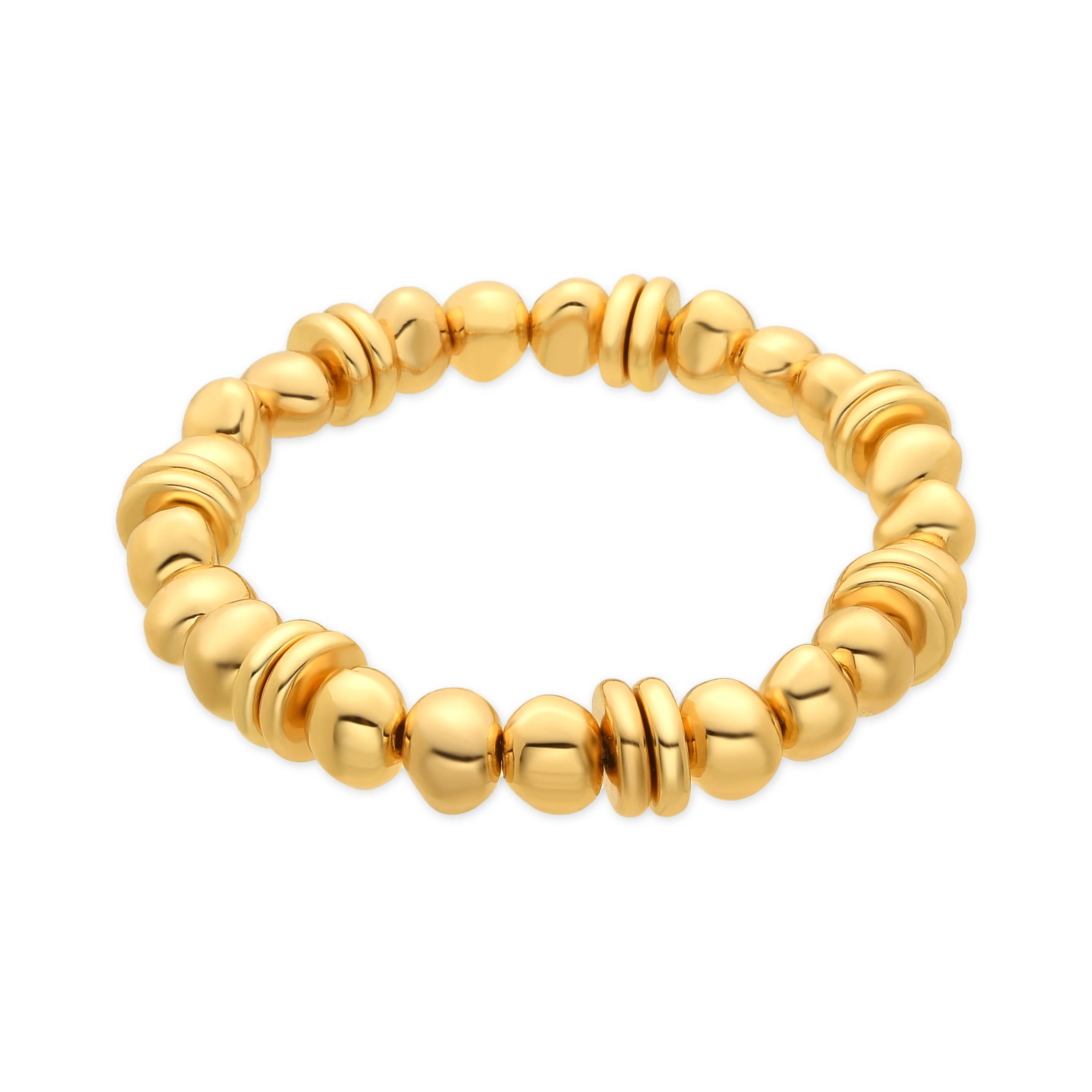 Pulsera acabado oro amarillo de 18k - Ziodea
