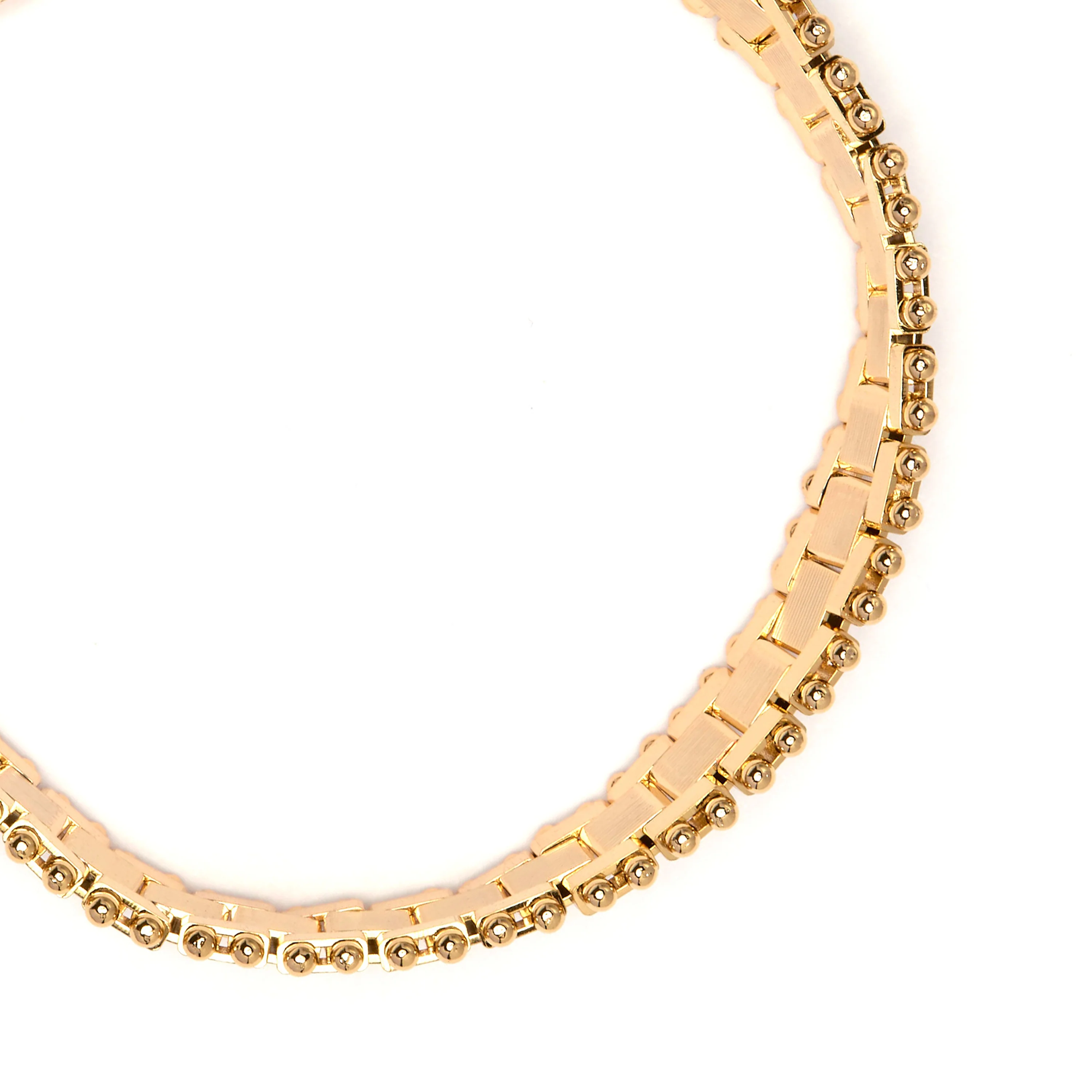 Pulsera acabado en oro amarillo de 18k - Aysak - Image 4