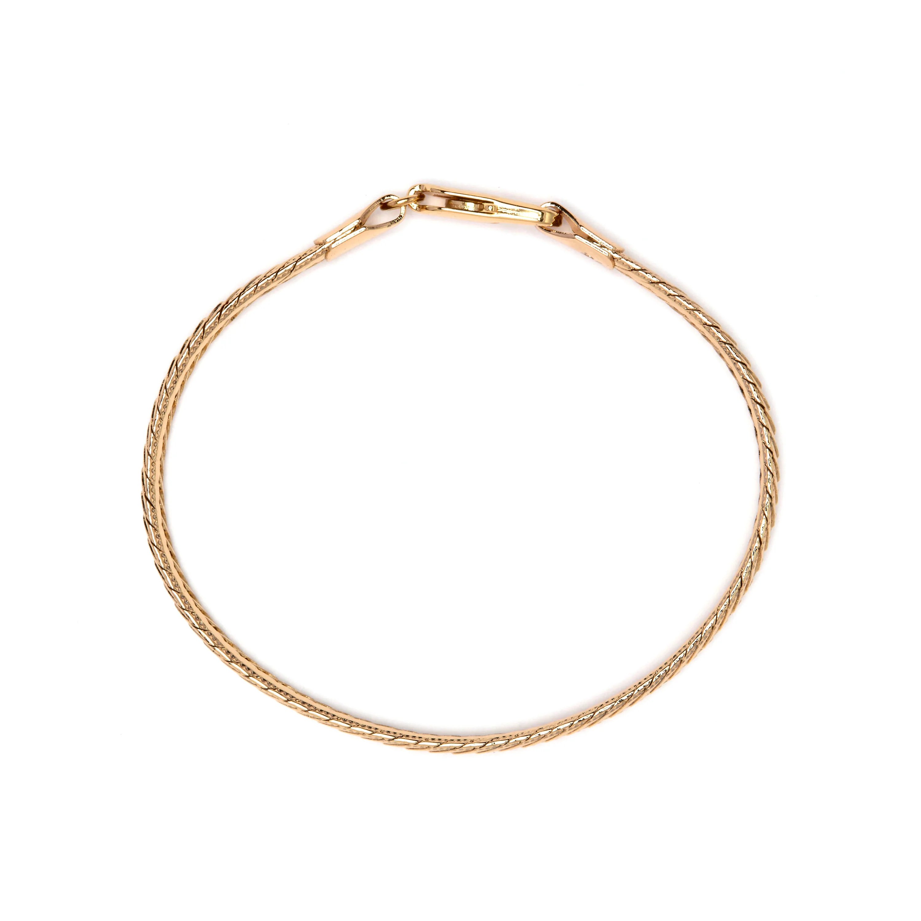 Pulsera acabado en oro amarillo de 18k - Tifei - Image 3