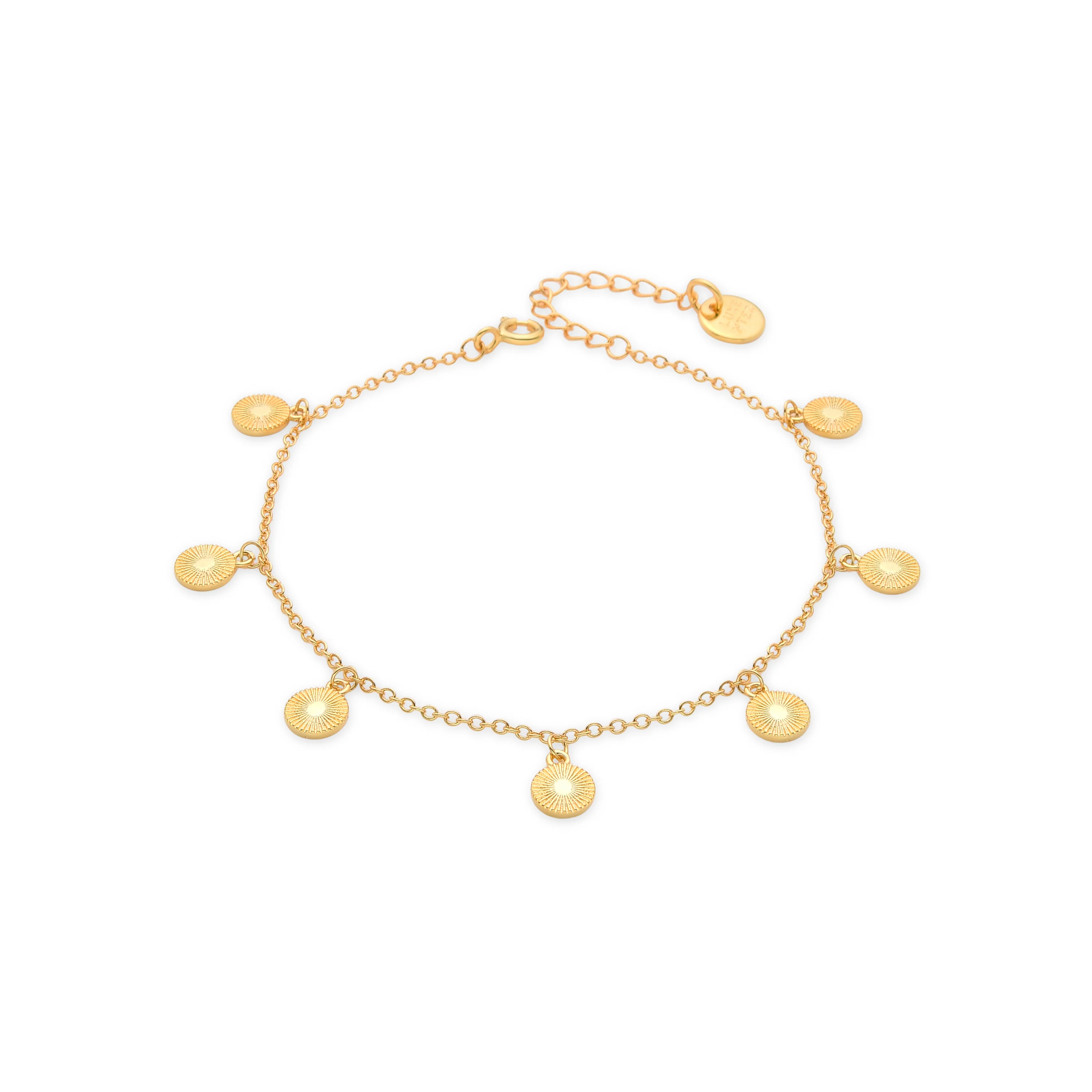Pulsera acabada en oro amarillo de 18K - Balark