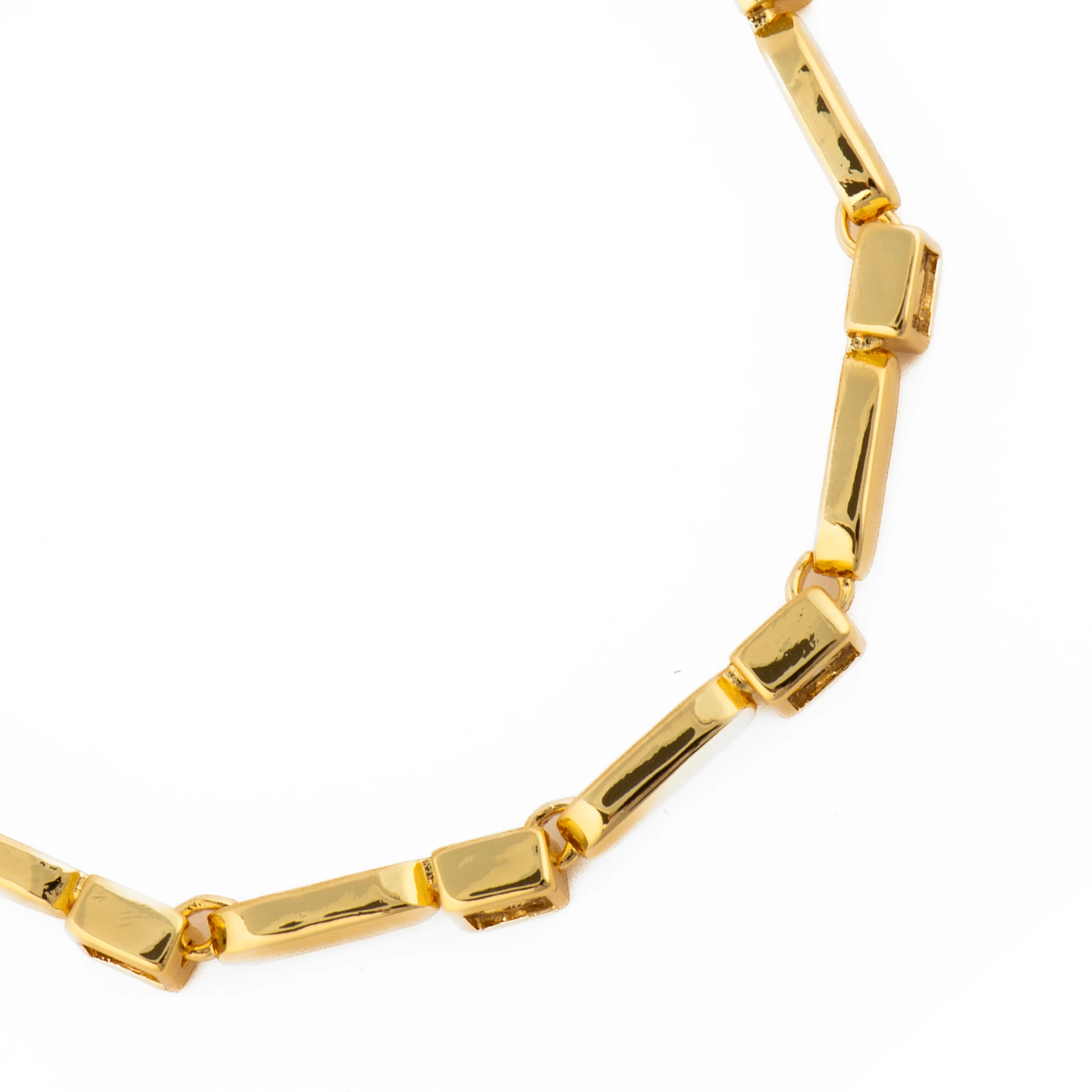 Pulsera de Circonita Brillante acabado en oro amarillo de 18k - Aslion - Image 4