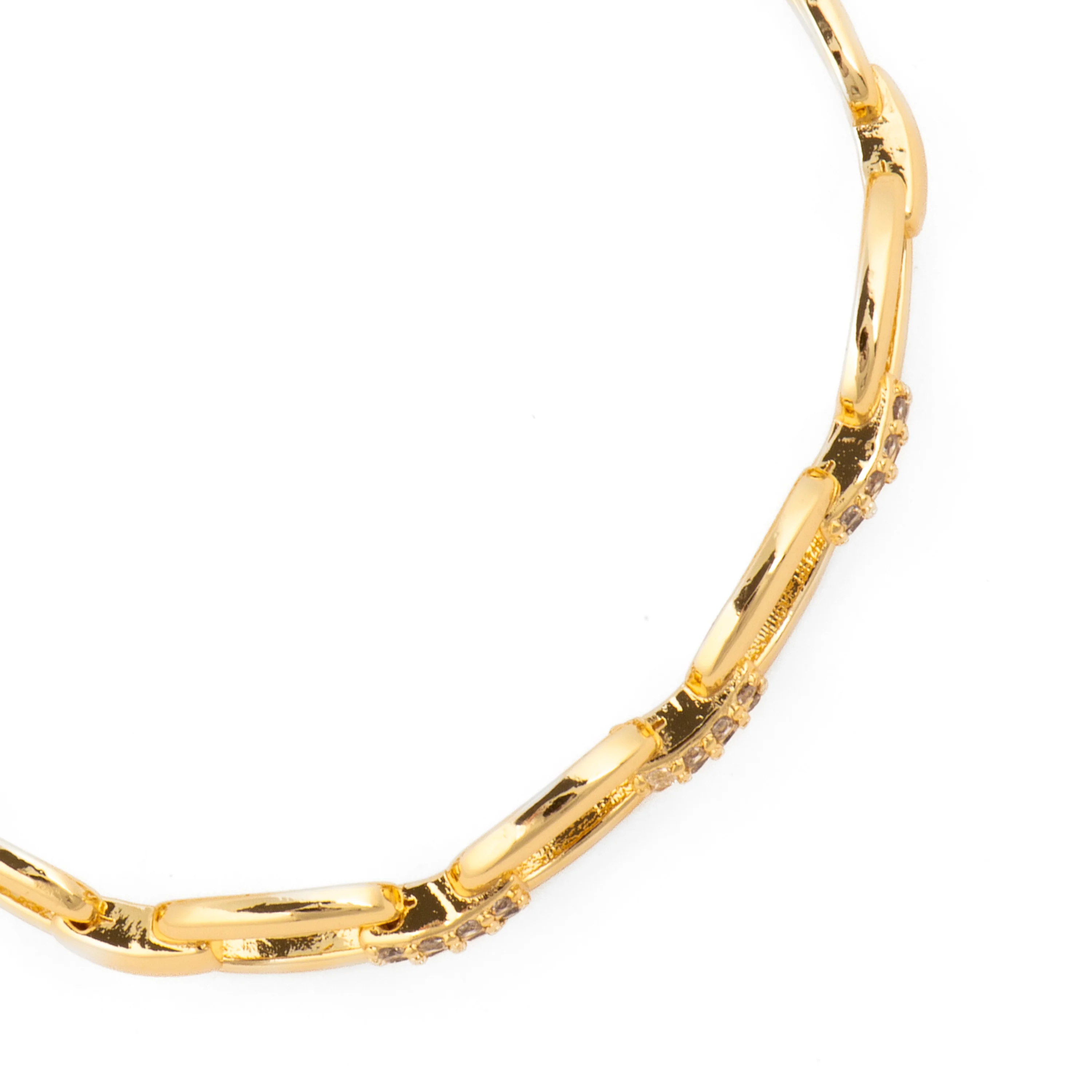 Pulsera de Circonita Brillante acabado en oro amarillo de 18k - Insio - Image 4
