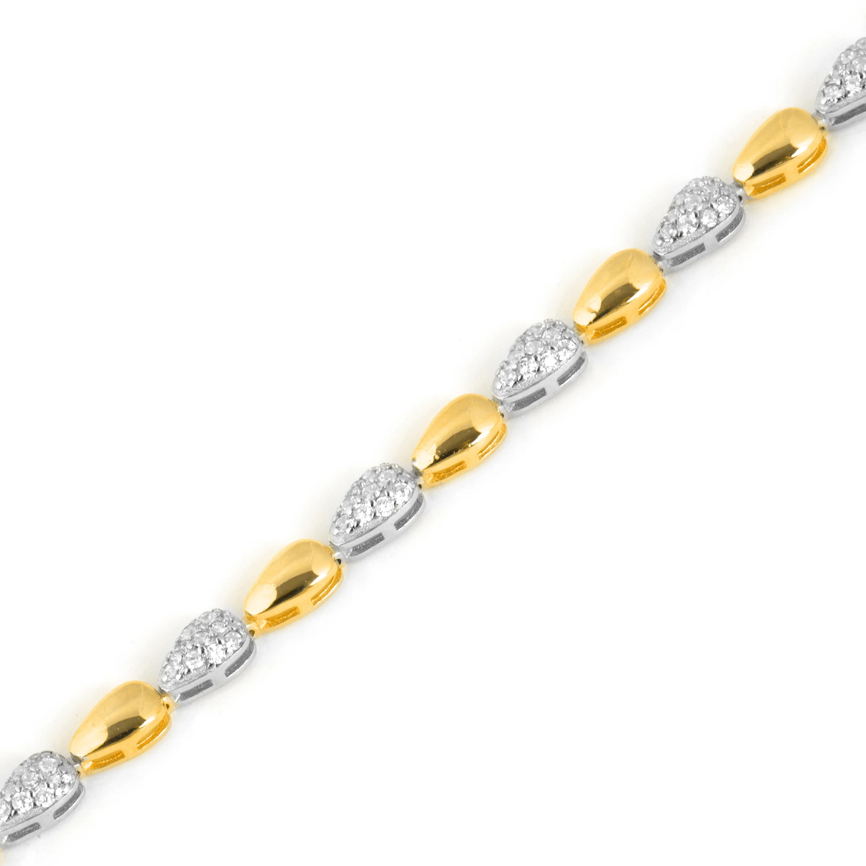 Pulsera de Circonita Brillante acabado en oro amarillo de 18k - Tanal - Image 4