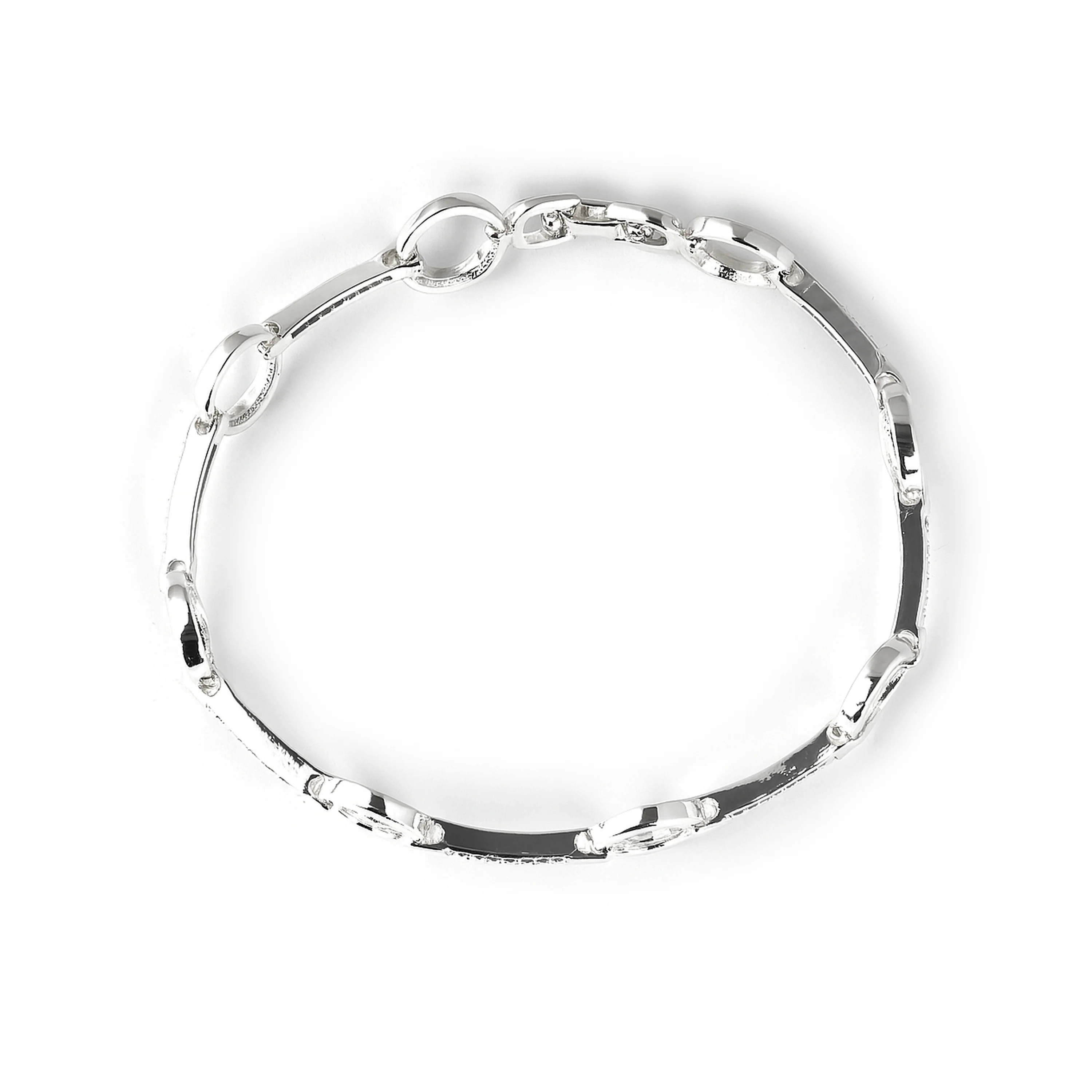 Pulsera de Circonita Brillante acabado en rodio - Dimaran - Image 3
