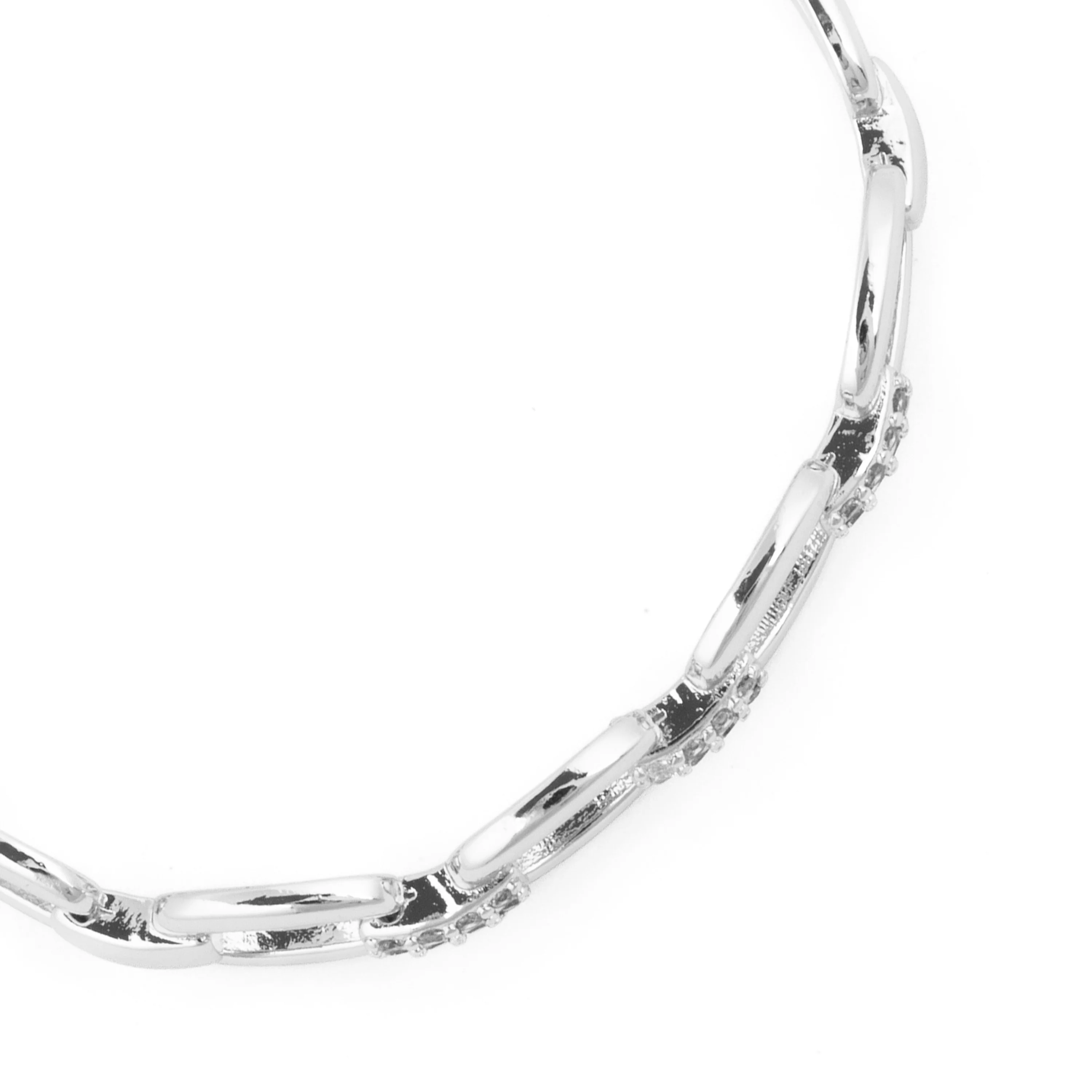 Pulsera de Circonita Brillante acabado en rodio - Insio - Image 4