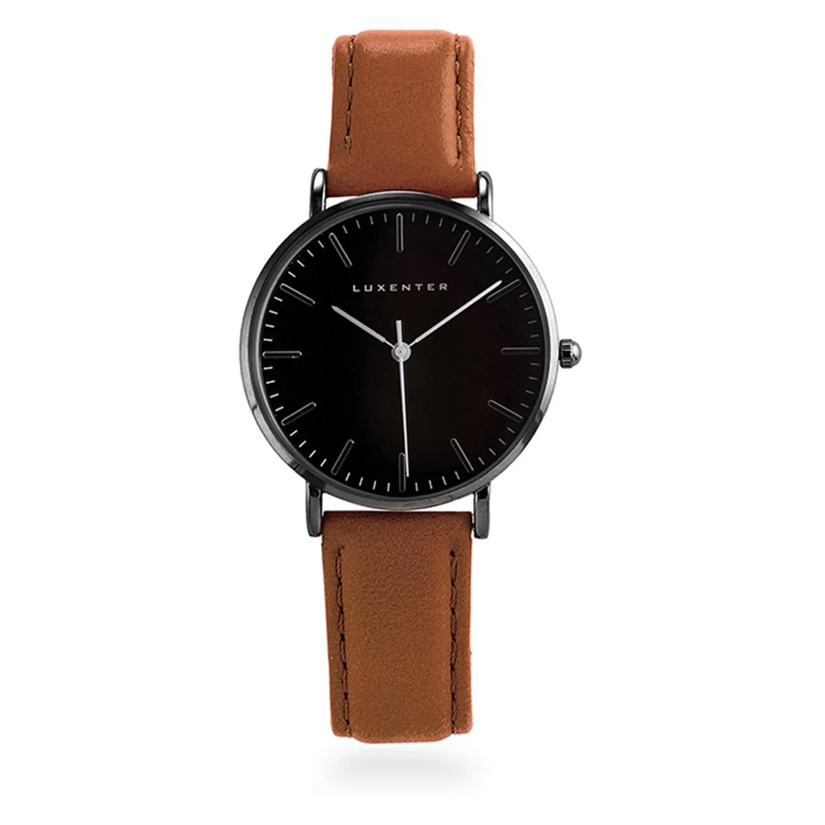Reloj Akar acabado en Rutenio Negro - Akar MARRON