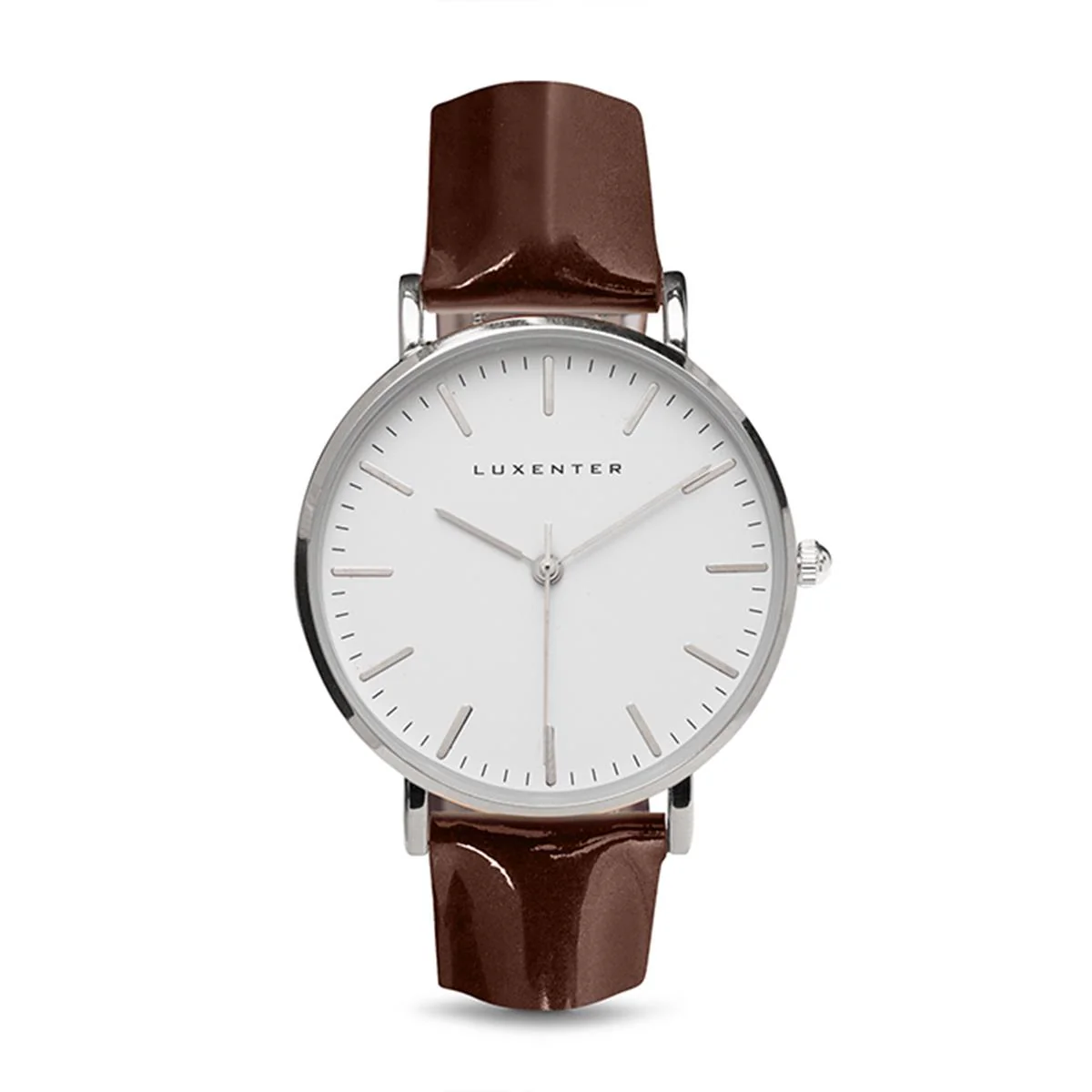 Reloj Akar acabado en Rodio - Akar MARRON