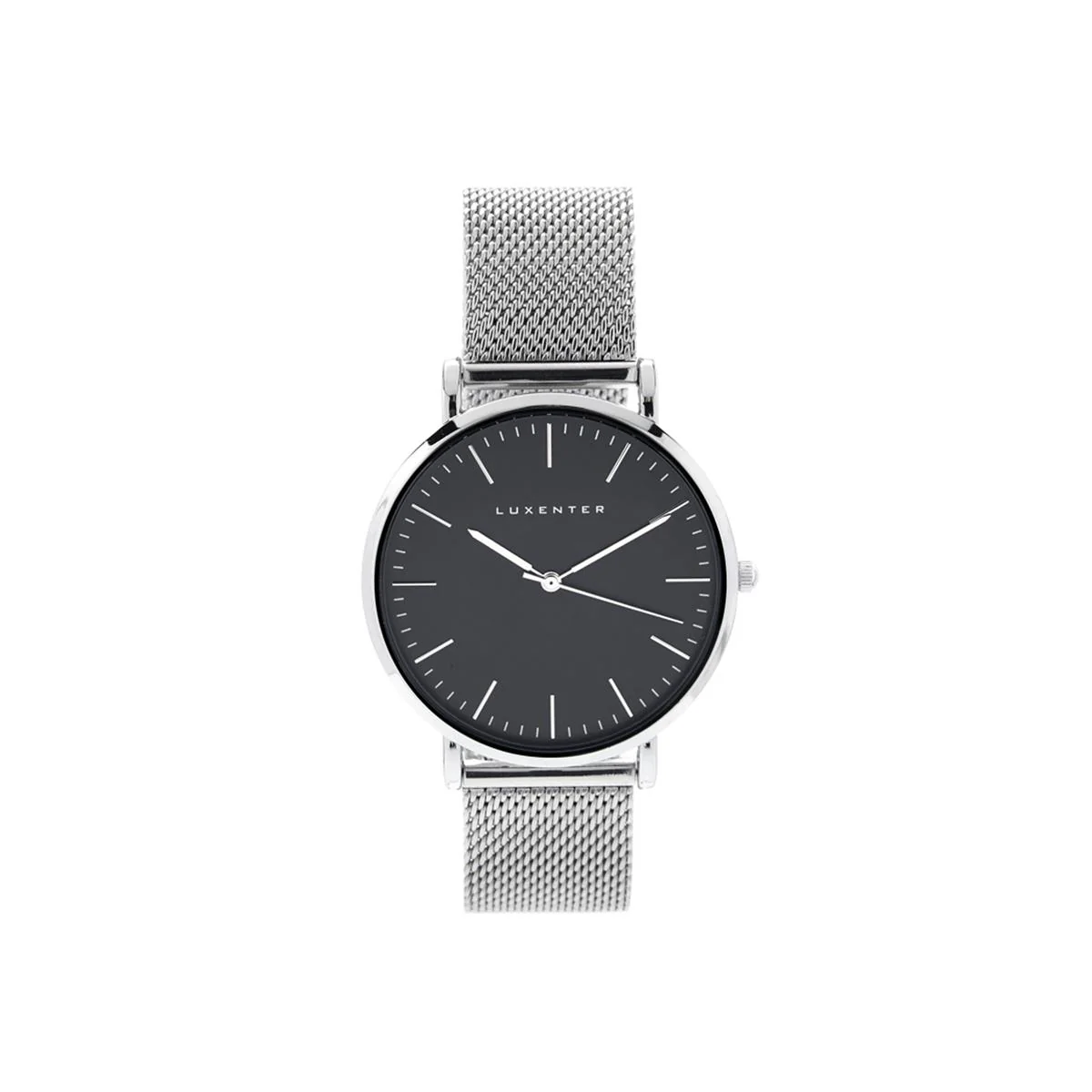 Reloj Urzai cabado rodio - Uzrai NEGRO