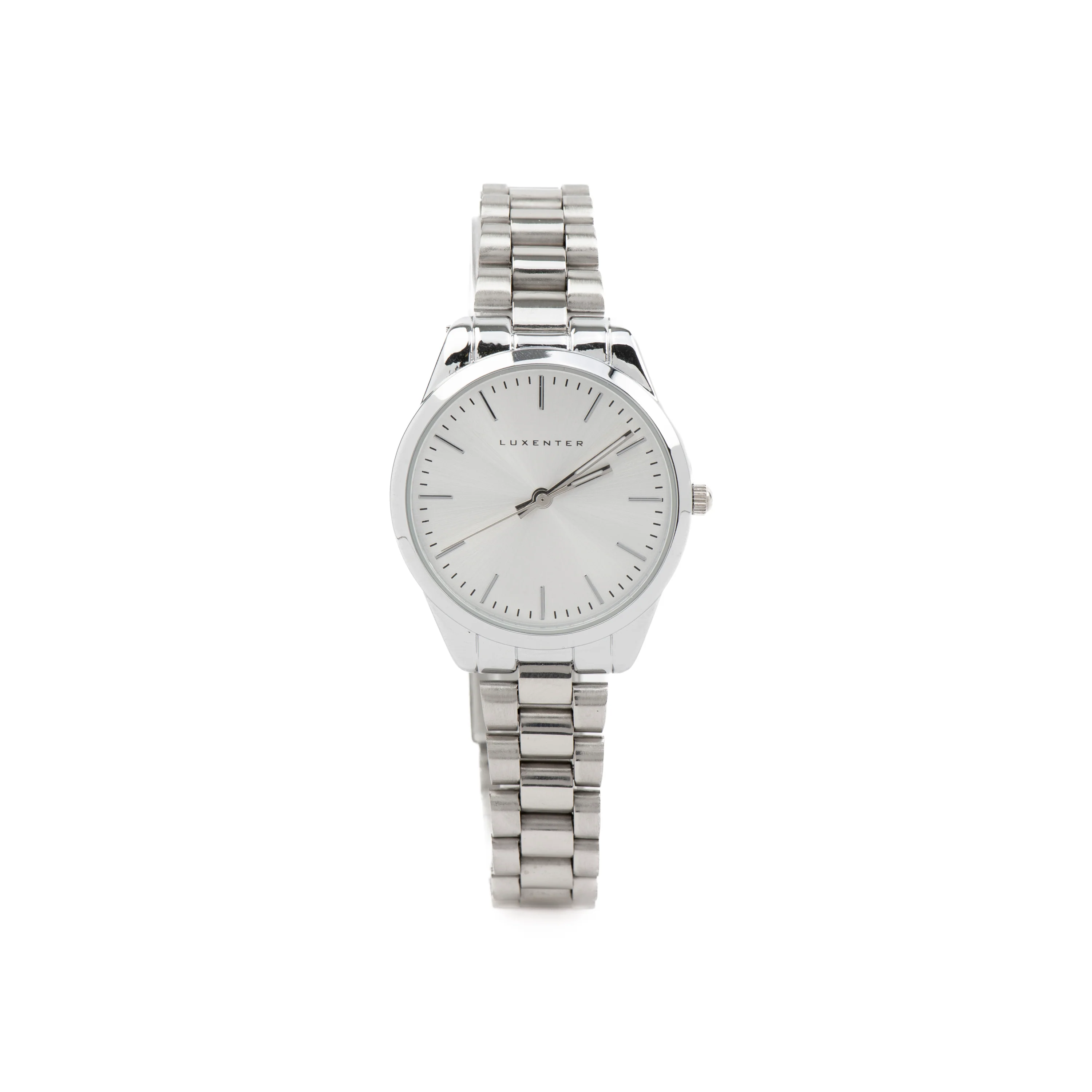 Reloj con Metalizado Blanco acabado plata - Verni
