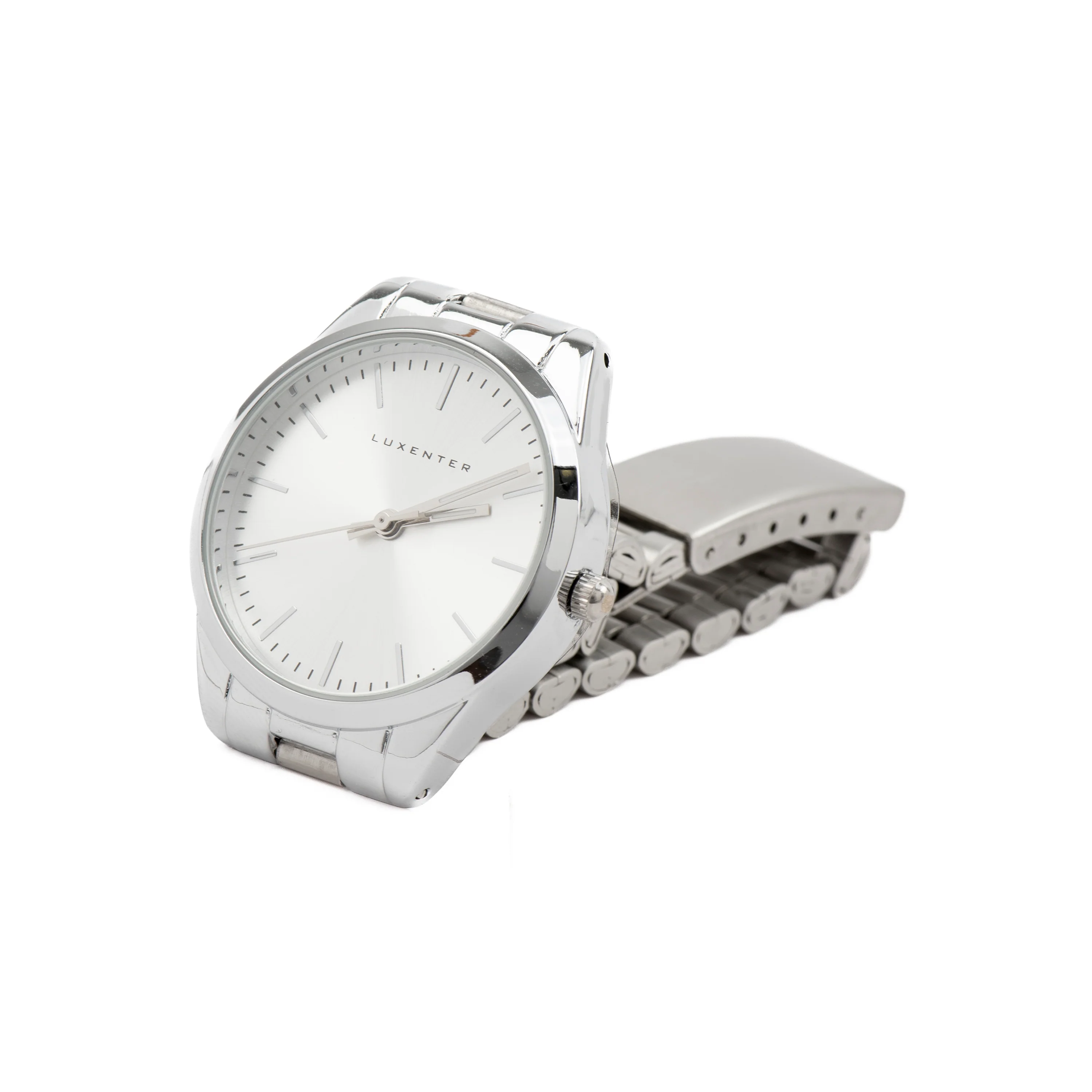 Reloj con Metalizado Blanco acabado plata - Verni - Image 3